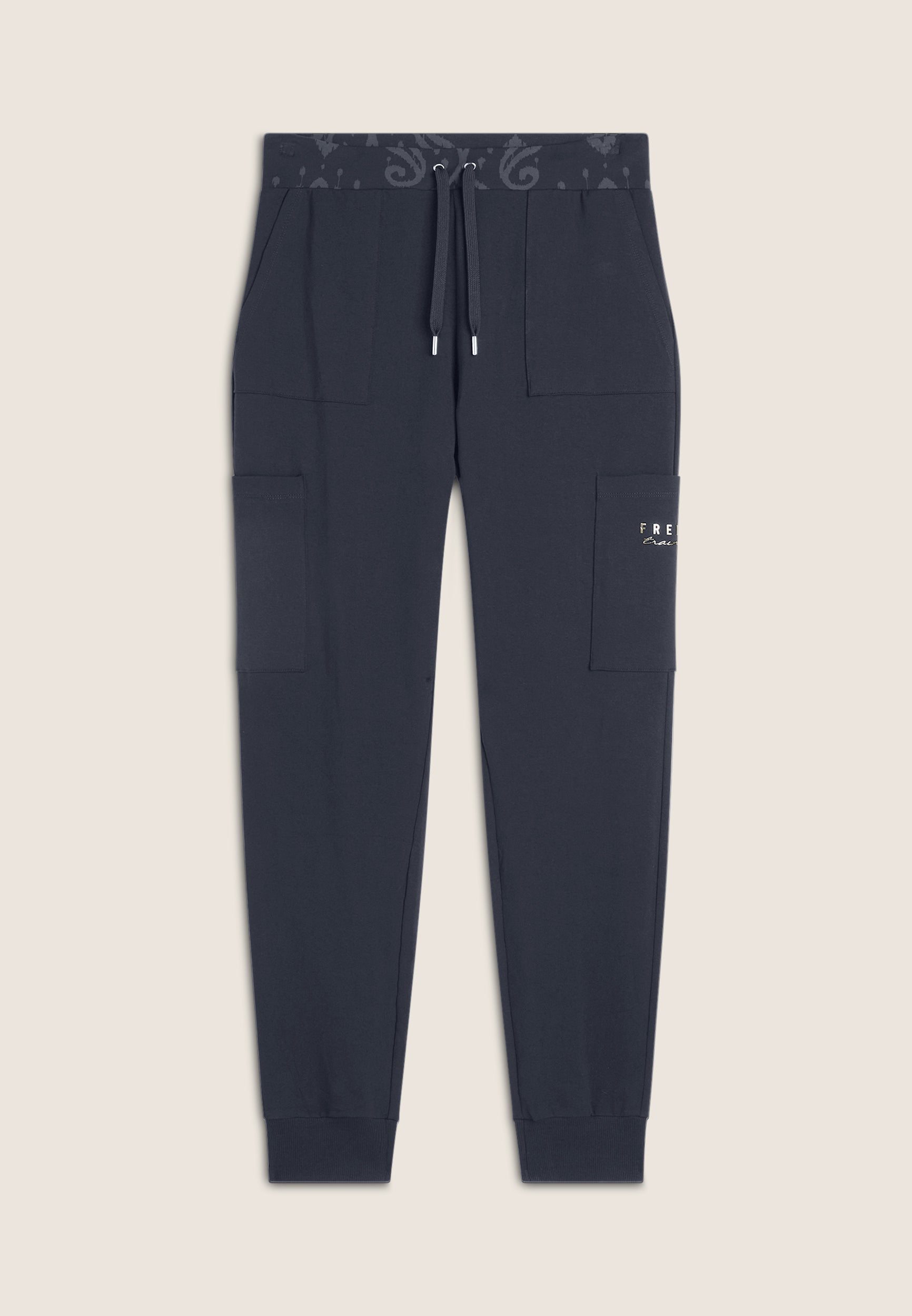 freddy-pantaloni-sportivi-donna-con-fascia-vita-floreale image 7