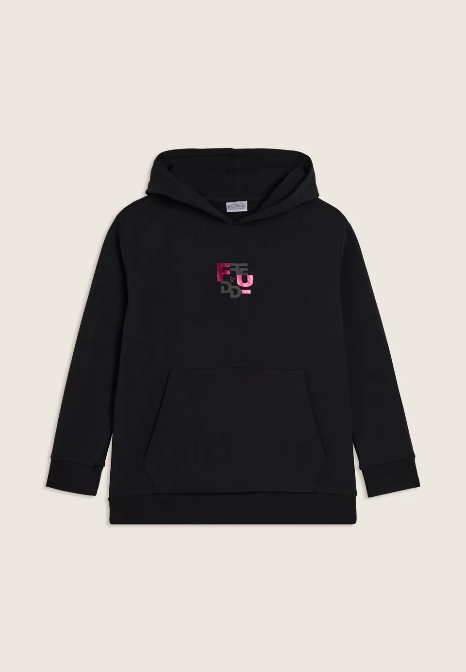 freddy-felpa-junior-oversize-con-cappuccio-e-grafica image 1