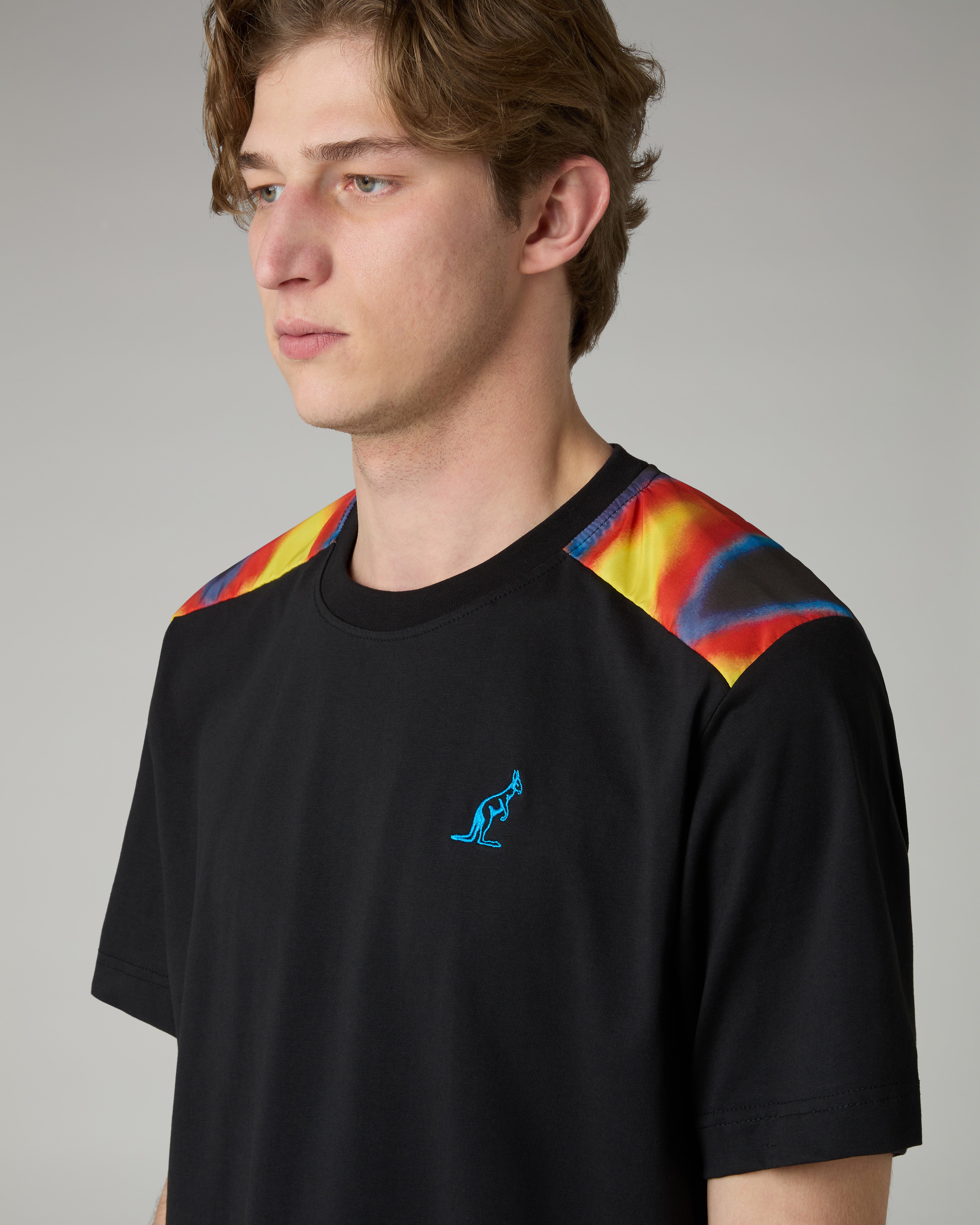 australian-fuel-cotton-t-shirt-maglietta-cotone-nero image 4