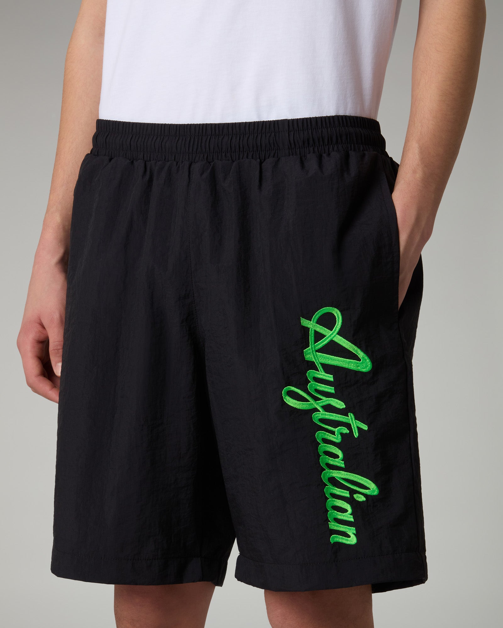 australian-league-short-embroidery-logo-nero image 4
