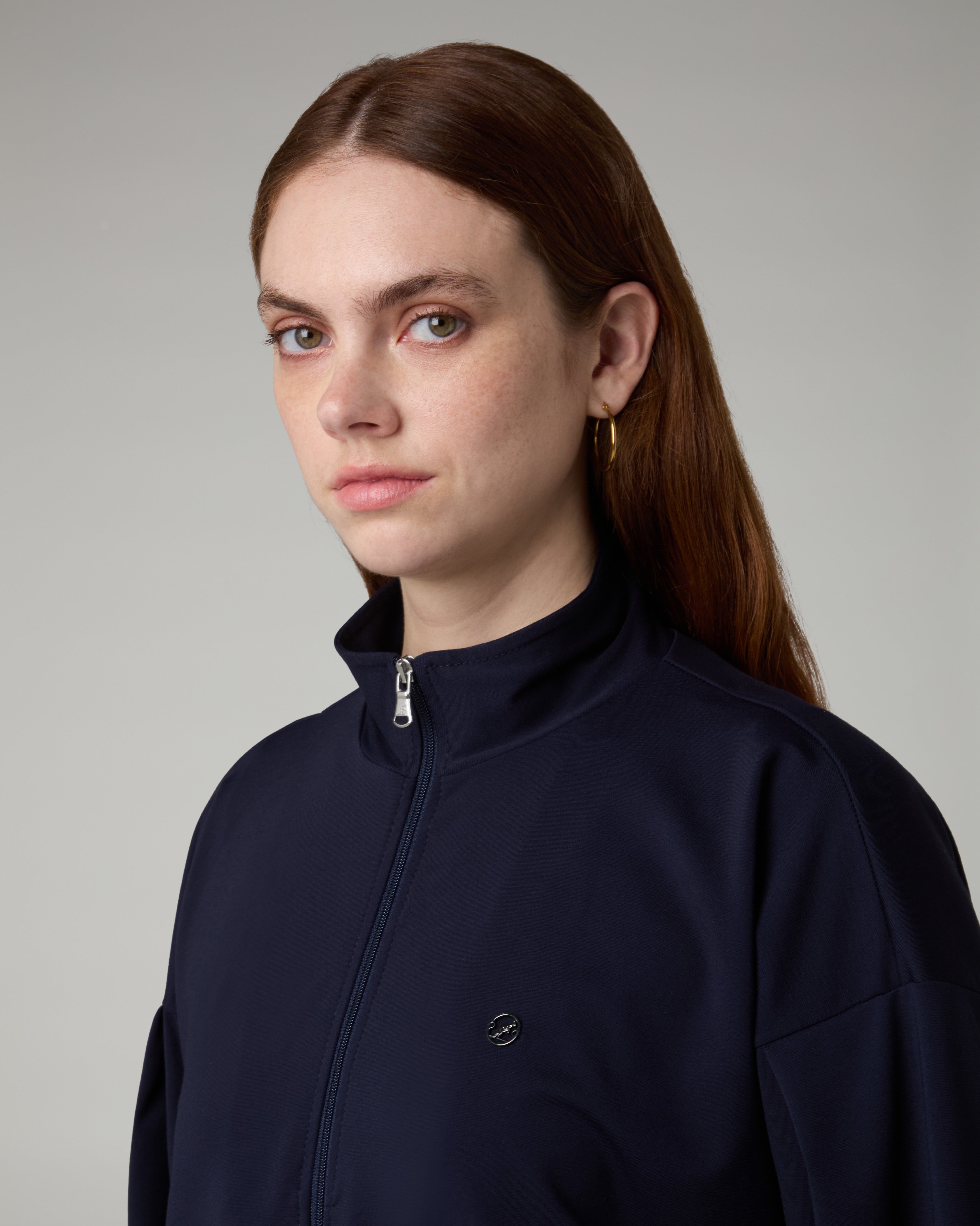australian-grace-tracksuit-tuta-donna-flow-interlock-eclipse-blue-full-zip image 4