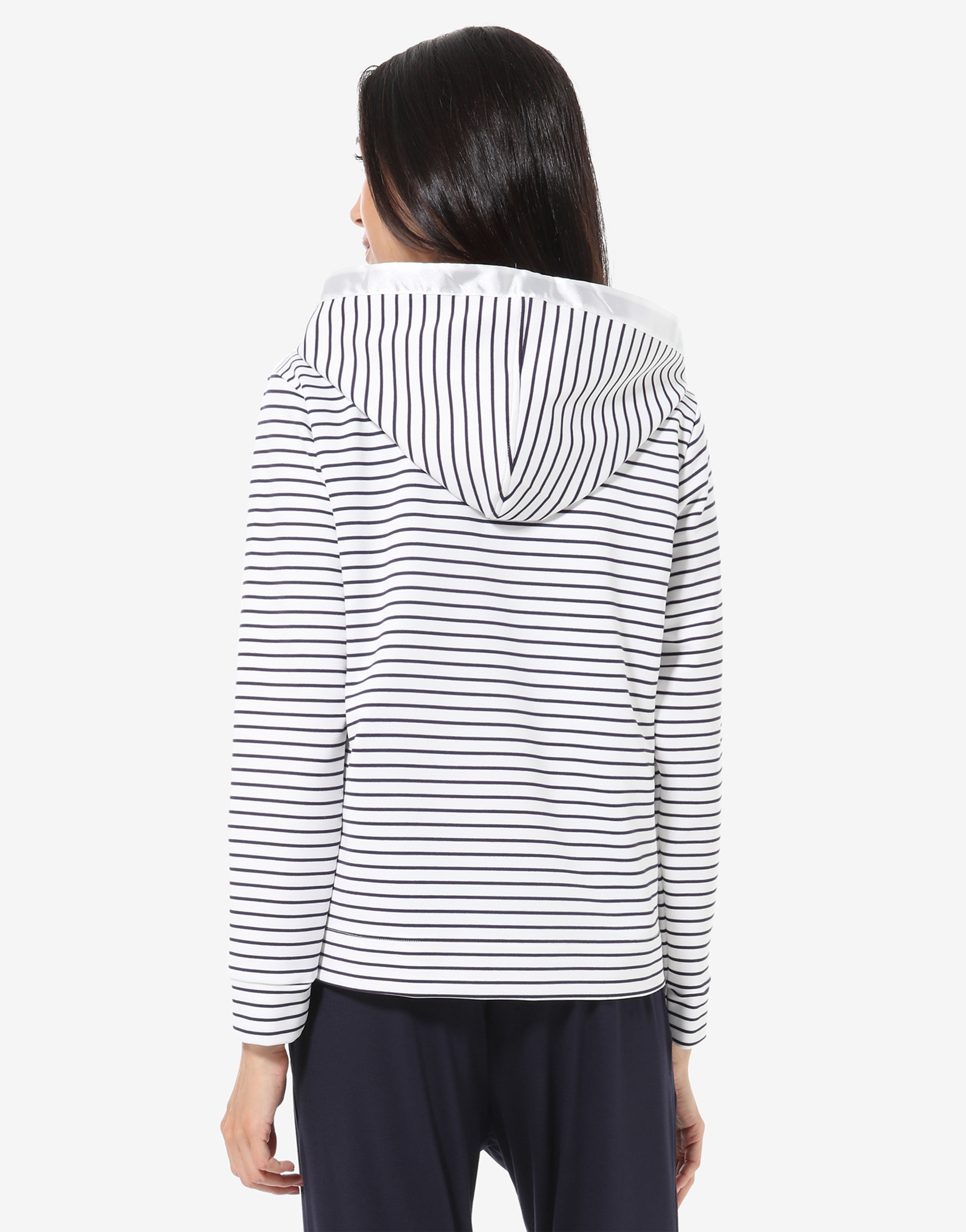 australian-striped-tracksuit-essential-tuta-blu-navy-in-poliviscosa image 2
