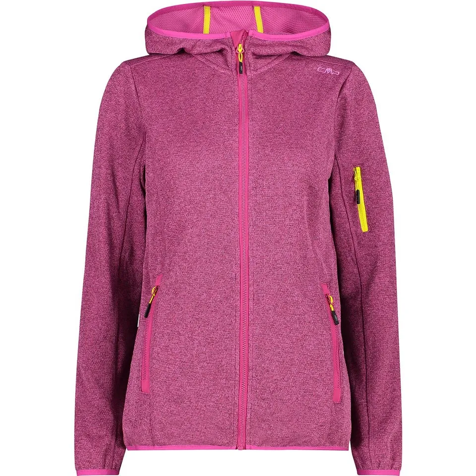 cmp-lightweight-fleece-jacket-with-knitted-hood-giacca-in-pile-donna image 1