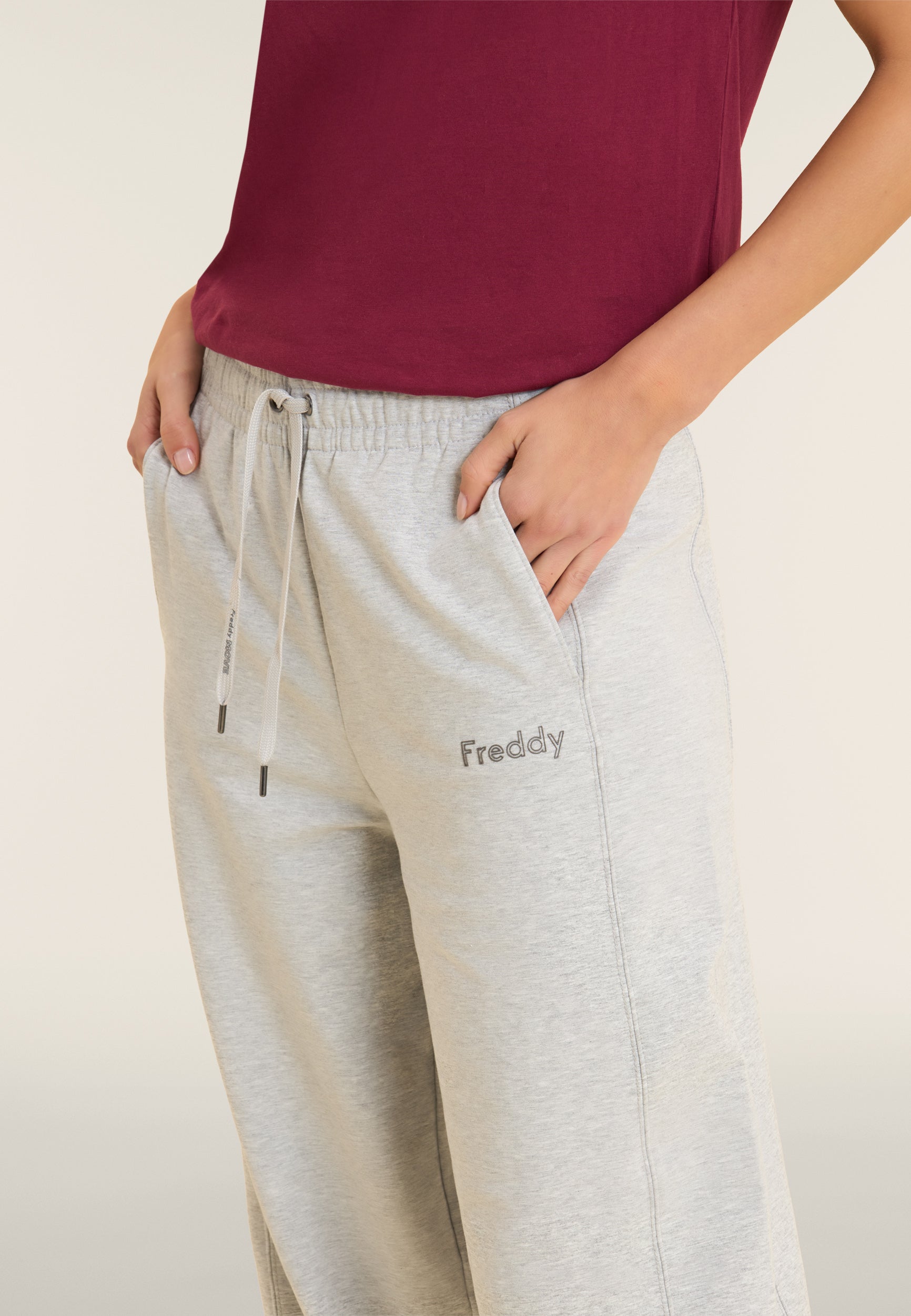 freddy-pantaloni-sportivi-m-lange-donna-balloon-fit image 4