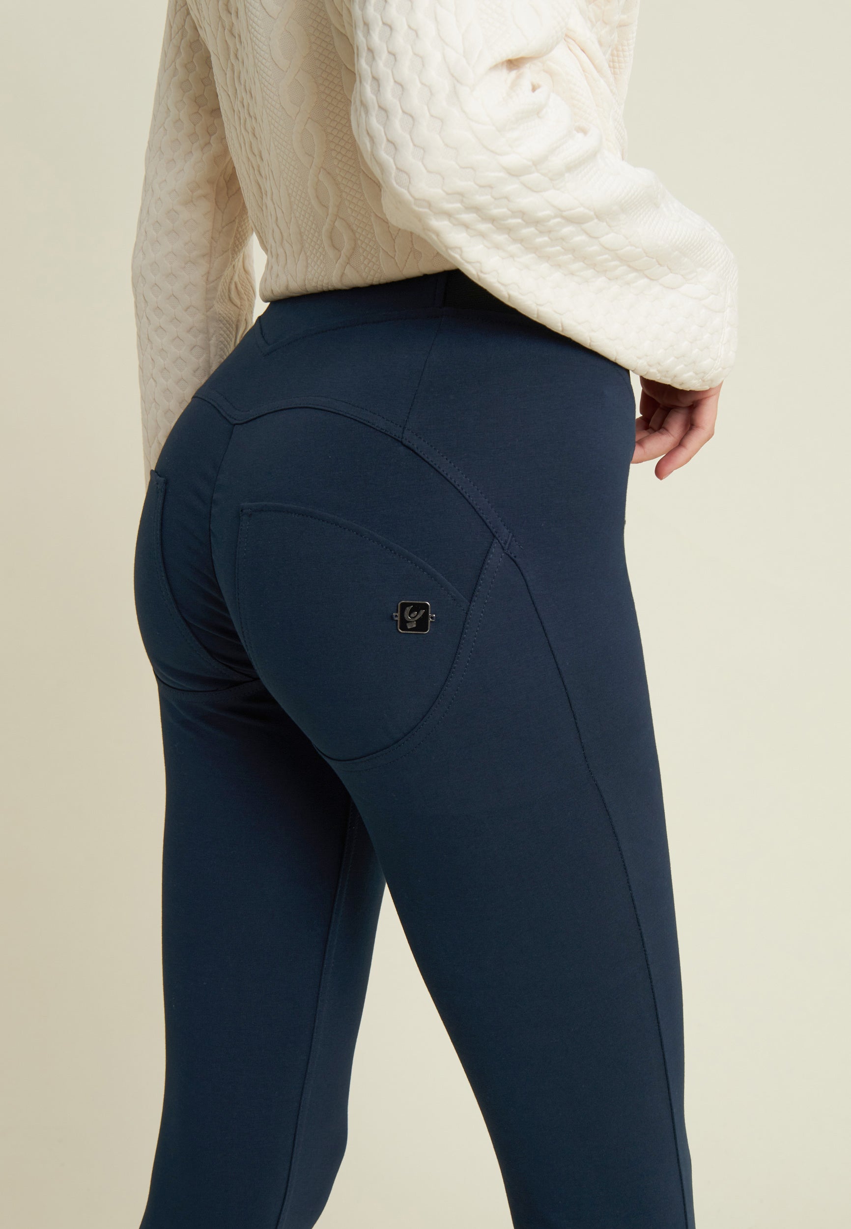 freddy-wr-up-superskinny-7-8-vita-alta-con-inserti-jacquard-pantaloni-push-up-do image 5