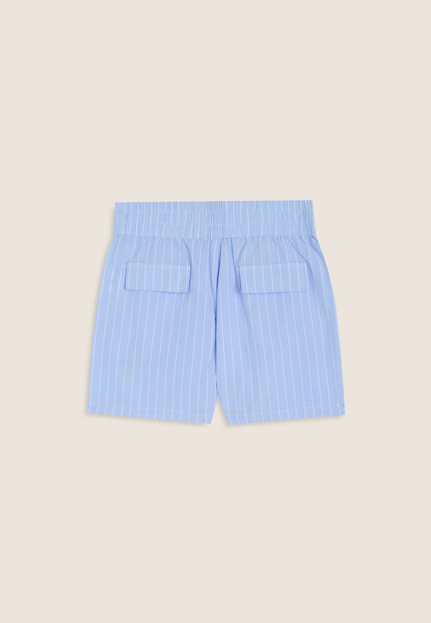 freddy-pantaloncini-corti-a-righe-con-tasche-e-logo-shorts-donna image 2