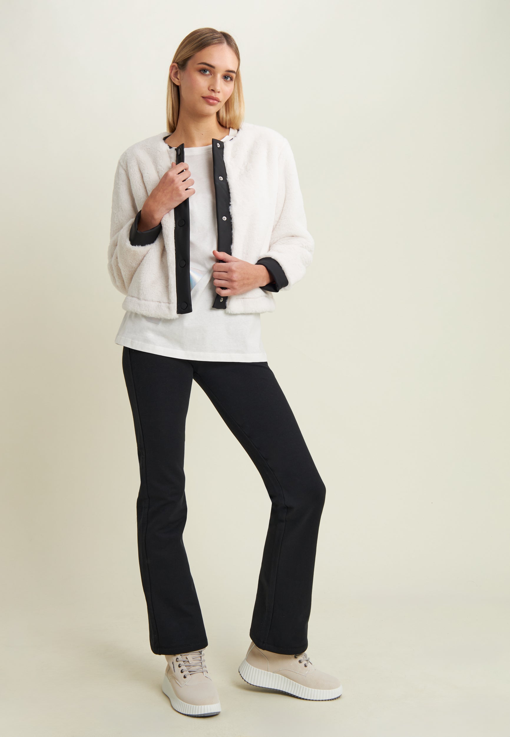 freddy-leggings-a-zampa-in-felpa-elasticizzata image 2