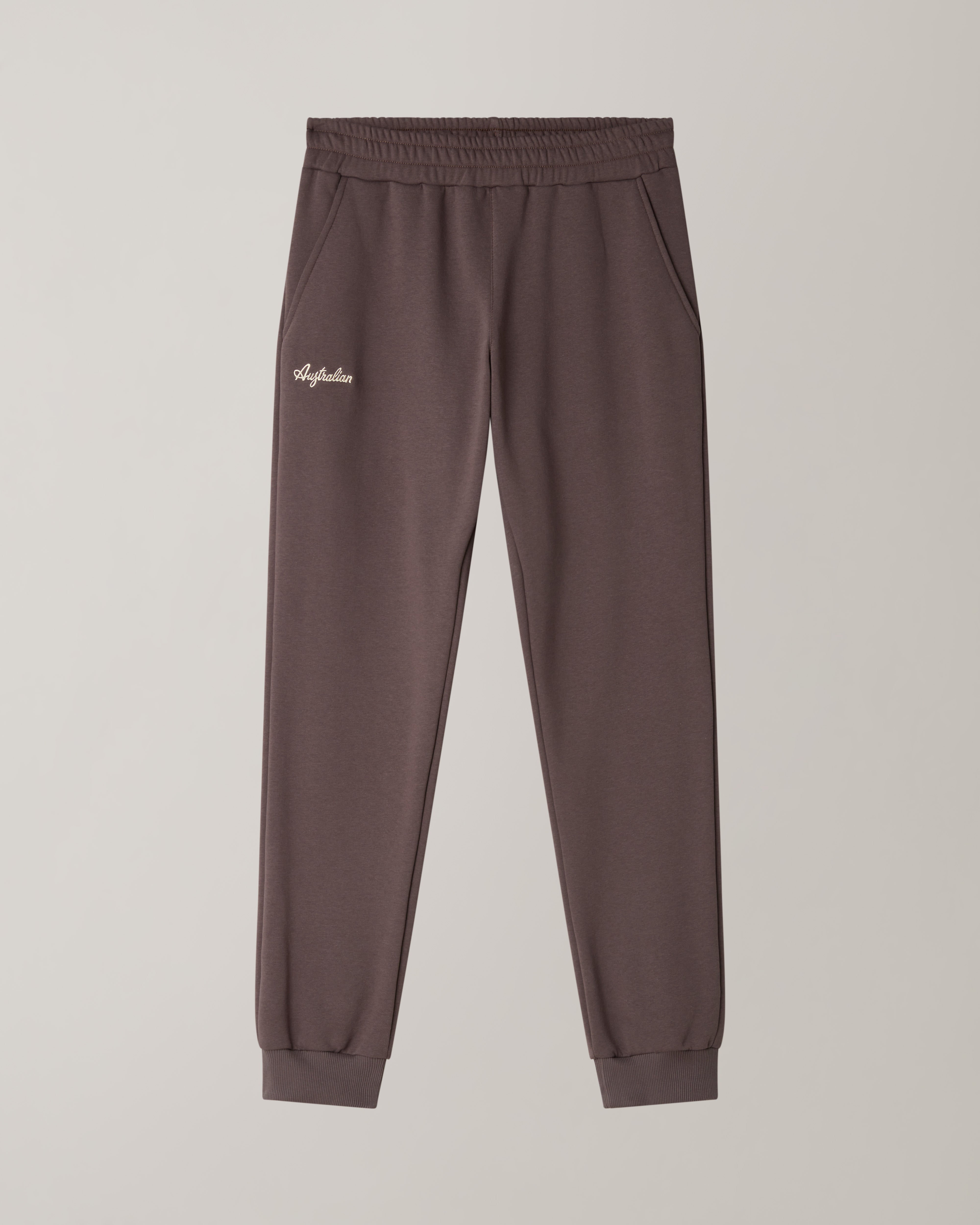 australian-essential-pantaloni-tuta-in-felpa-caff image 6