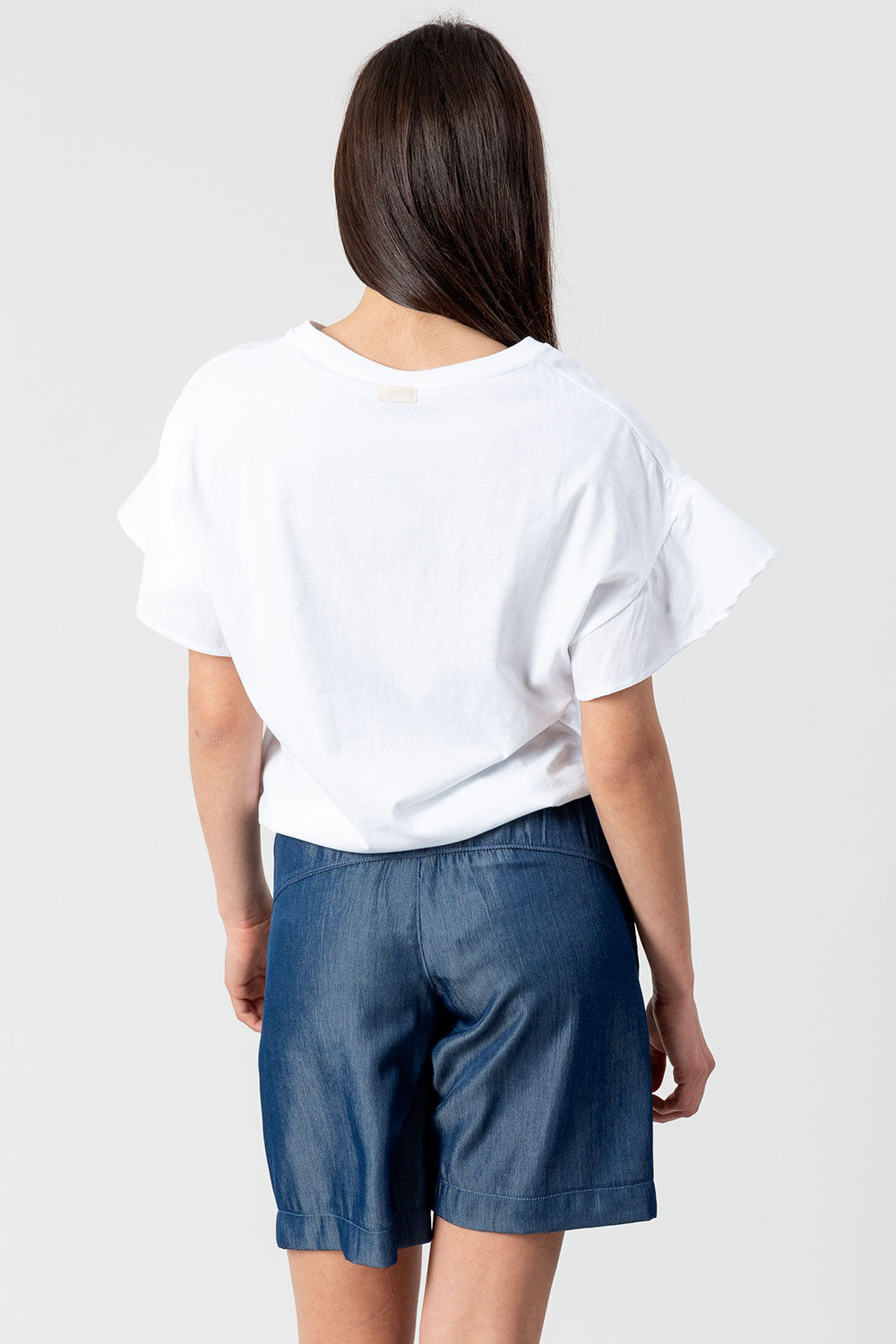dimensione-danza-t-shirt-con-maniche-in-popeline-e-coulisse-in-vita image 5