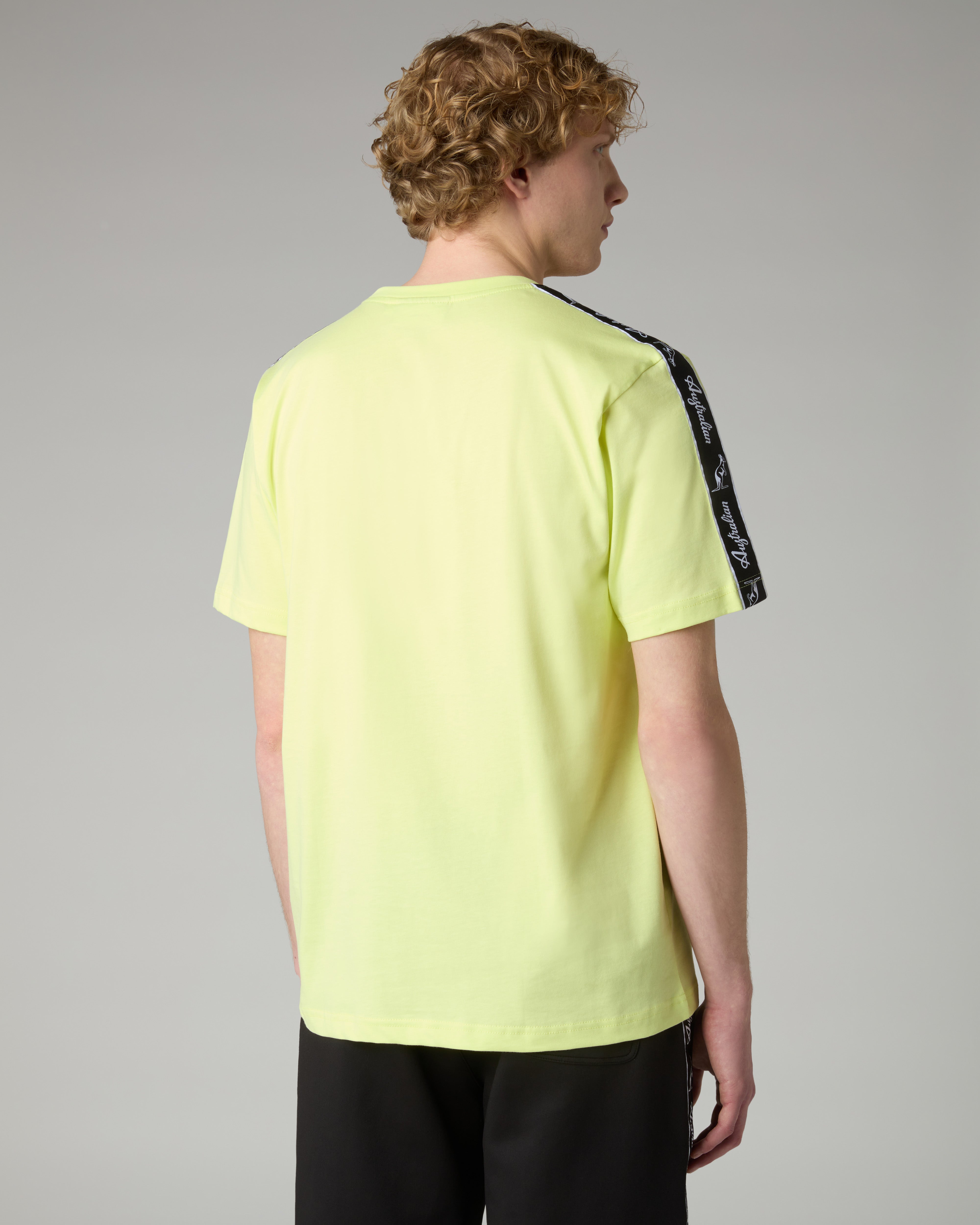 australian-tape-t-shirt-maglietta-cotone-lime image 3