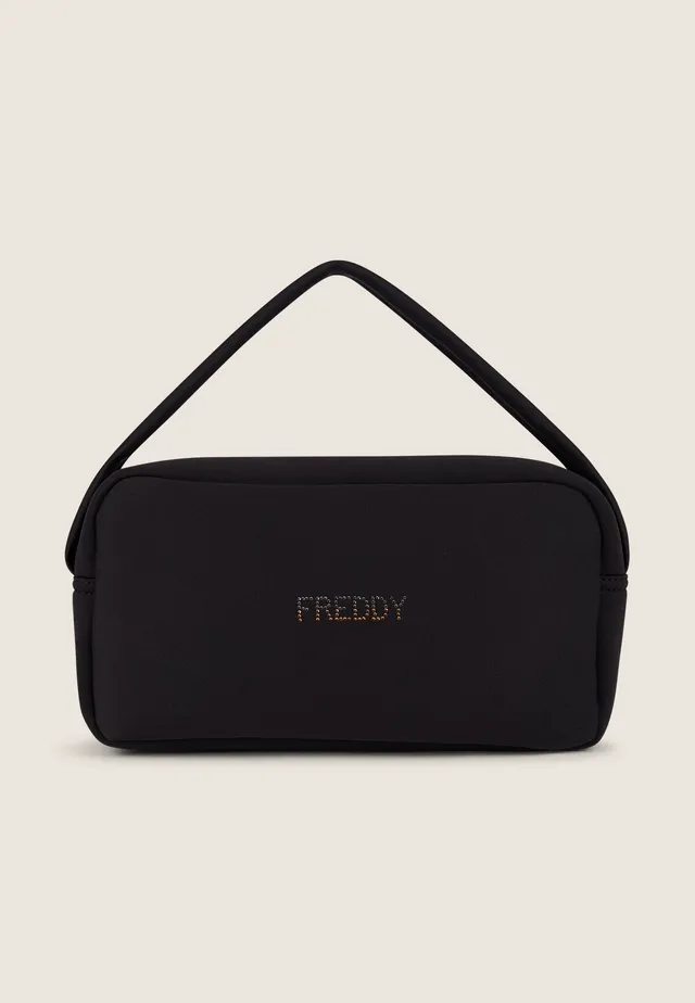 freddy-borsa-a-spalla-in-neoprene-con-logo-in-strass image 1