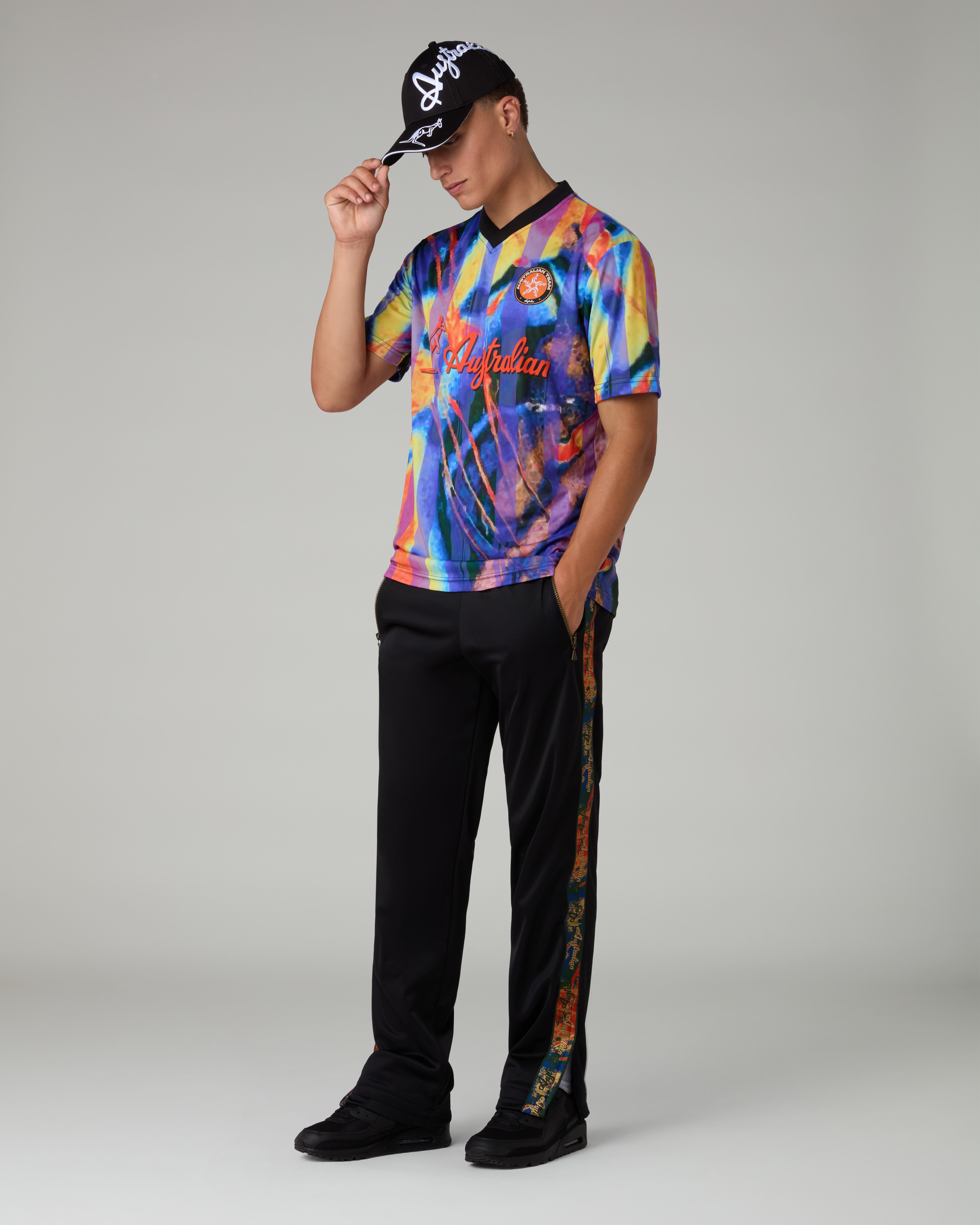 australian-nebula-soccer-t-shirt-maglia-ace-blu-cosmo image 2