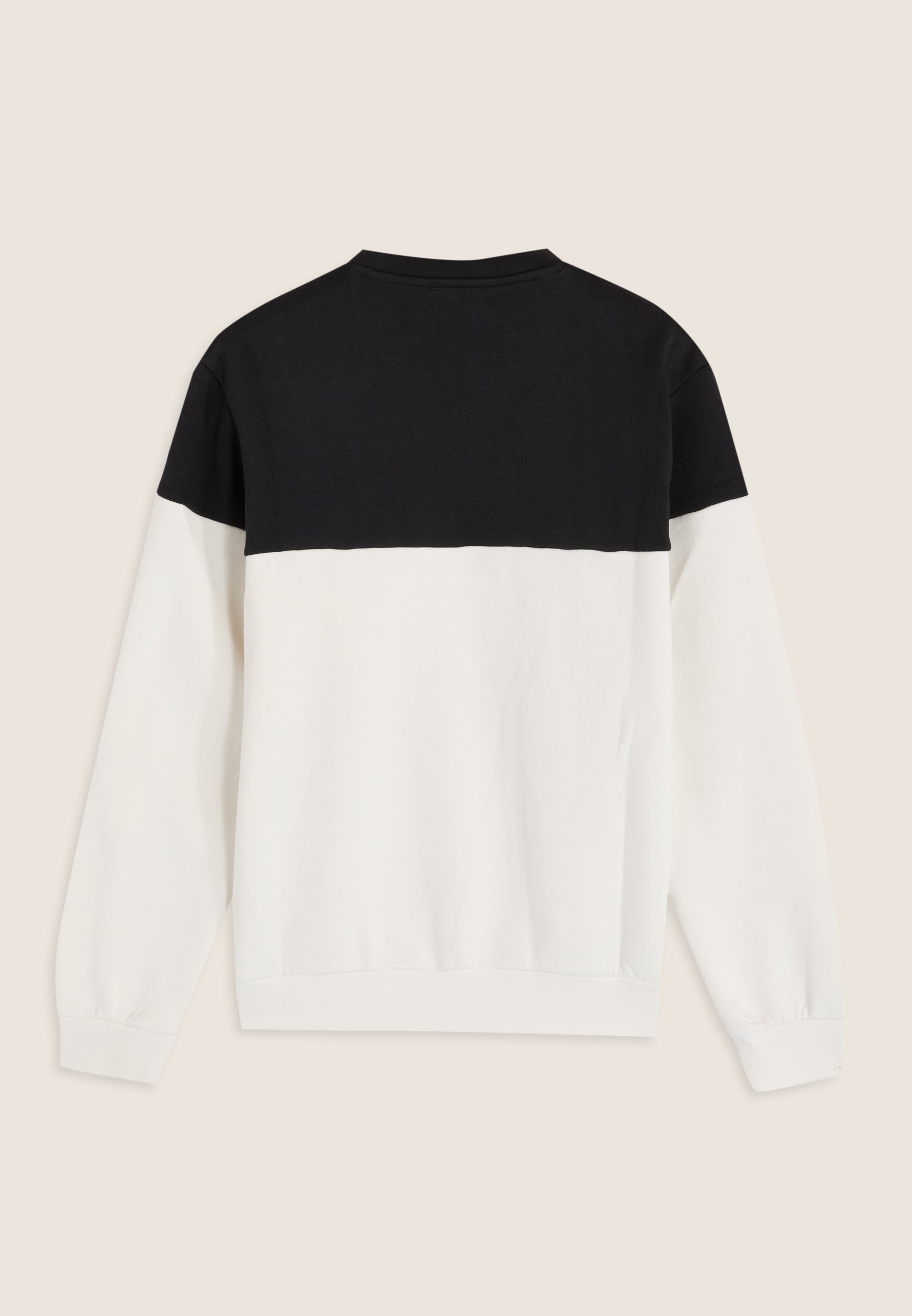 freddy-felpa-girocollo-uomo-colour-block-spalle-a-contrasto image 8