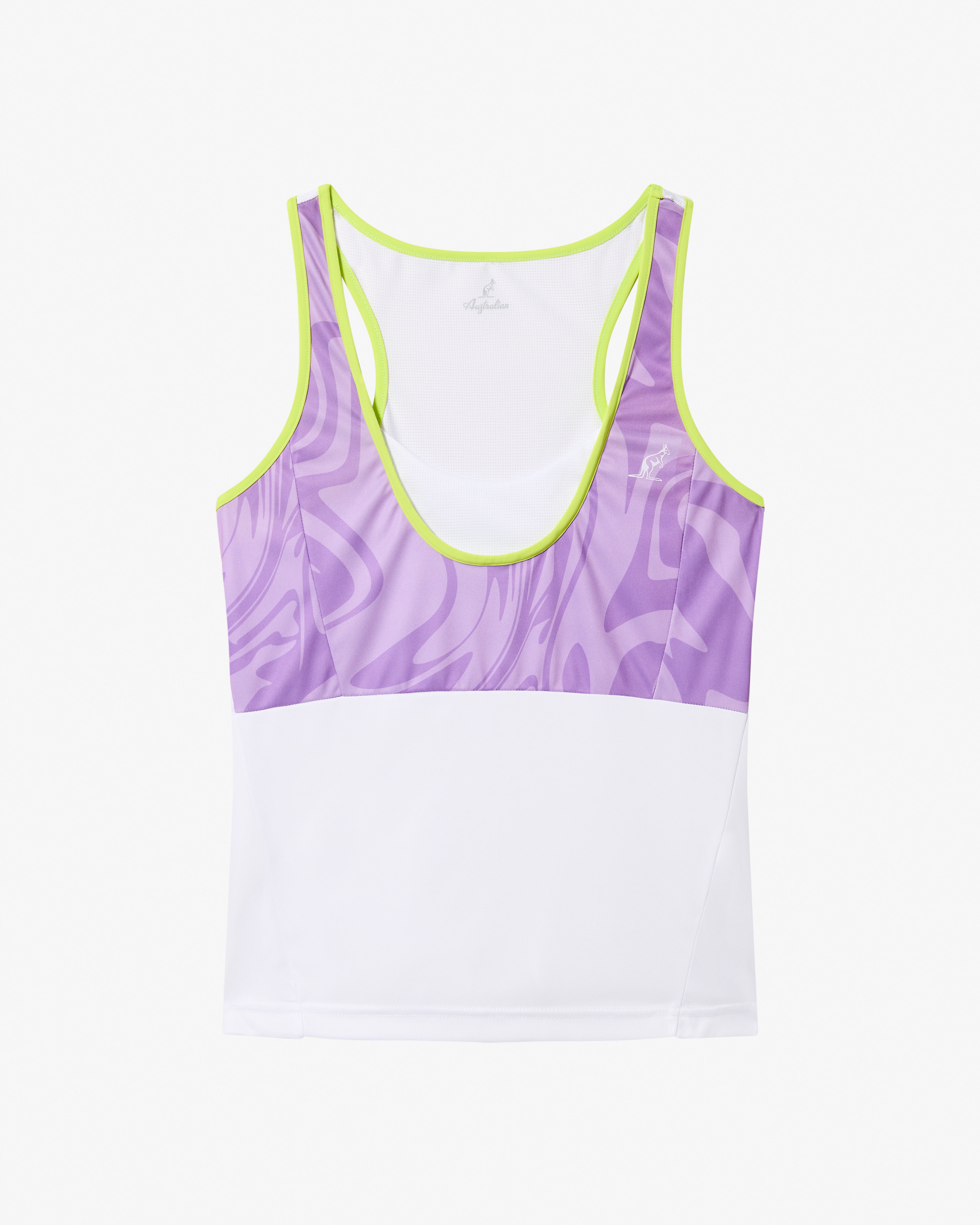 australian-ripple-tank-top-bianco-canotta-ace-traspirante-ergonomica image 5