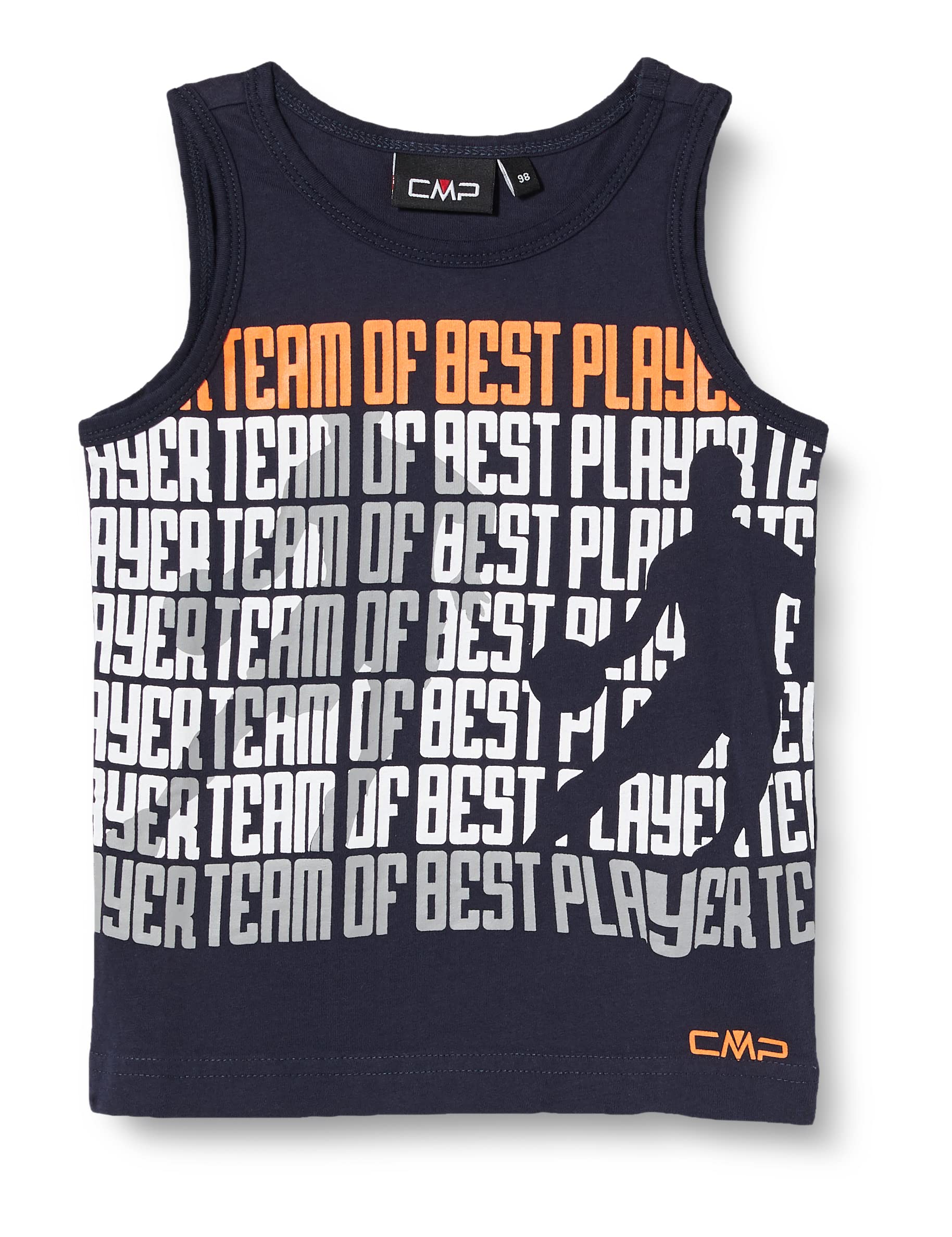cmp-canotta-in-jersey-bambini-unisex-canottiera-bambini-e-ragazzi image 1