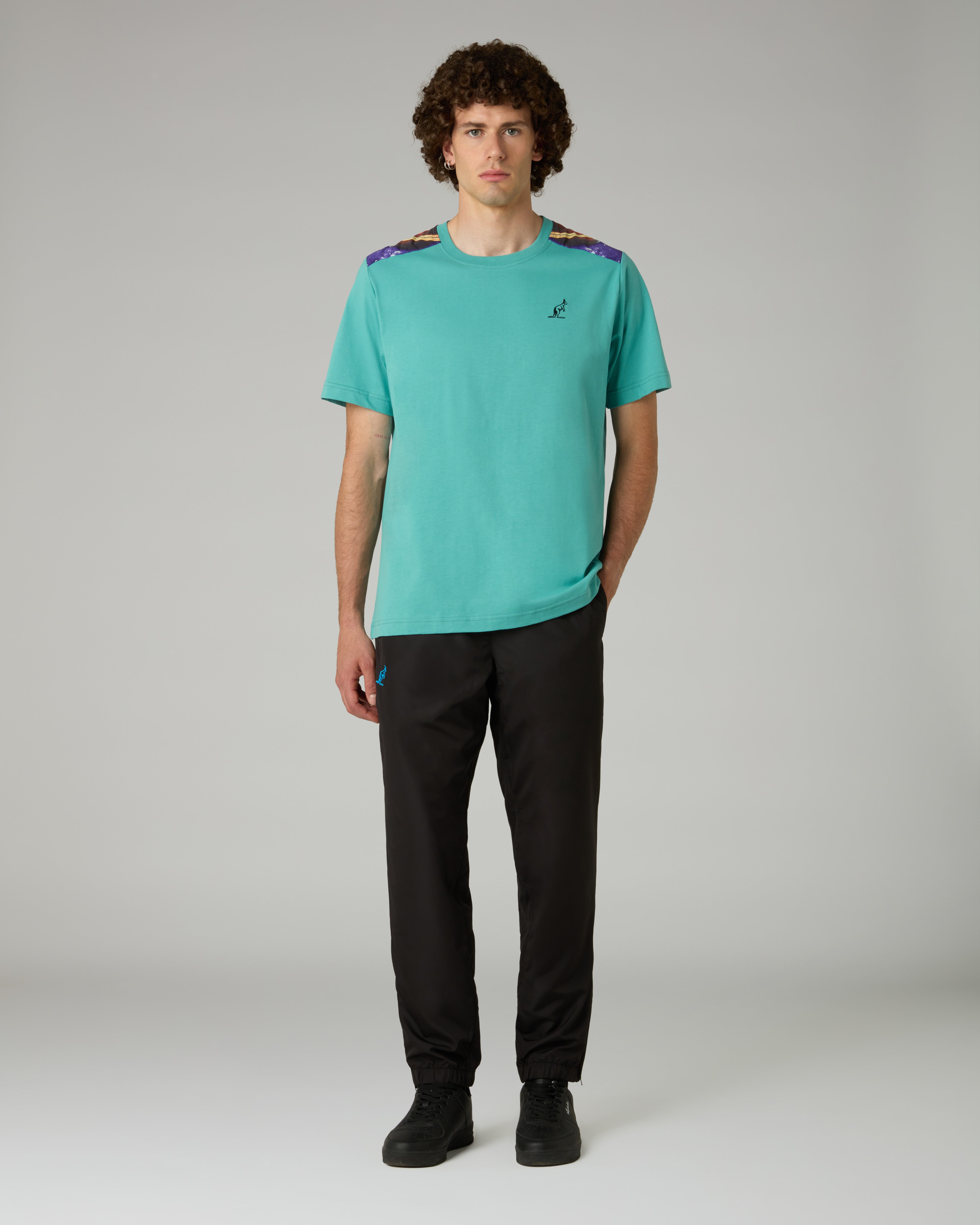 australian-lost-cotton-t-shirt-t-shirt-cotone-con-inserti-smash image 2