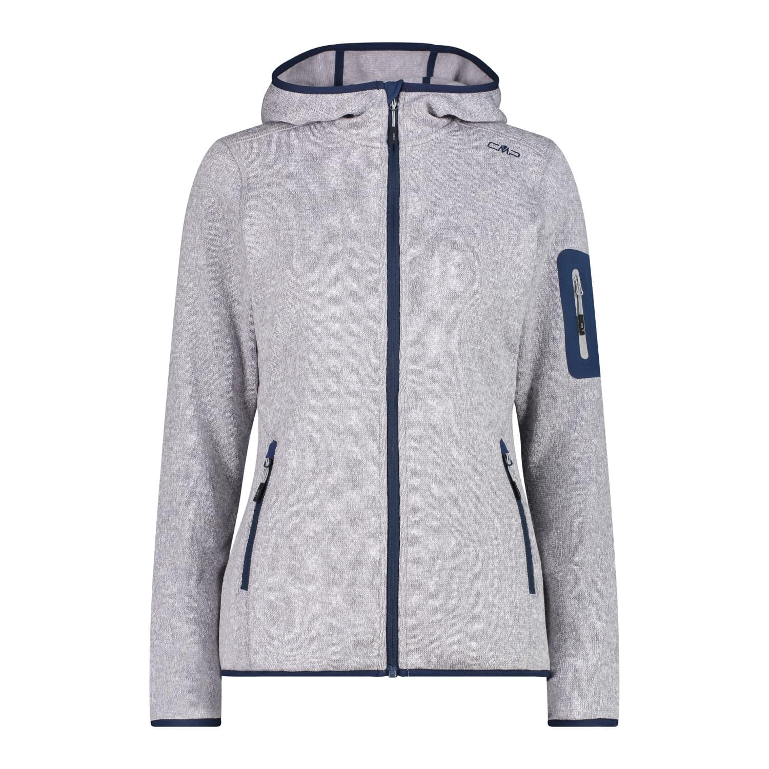 cmp-giacca-knit-tech-donna-con-cappuccio-fisso image 6