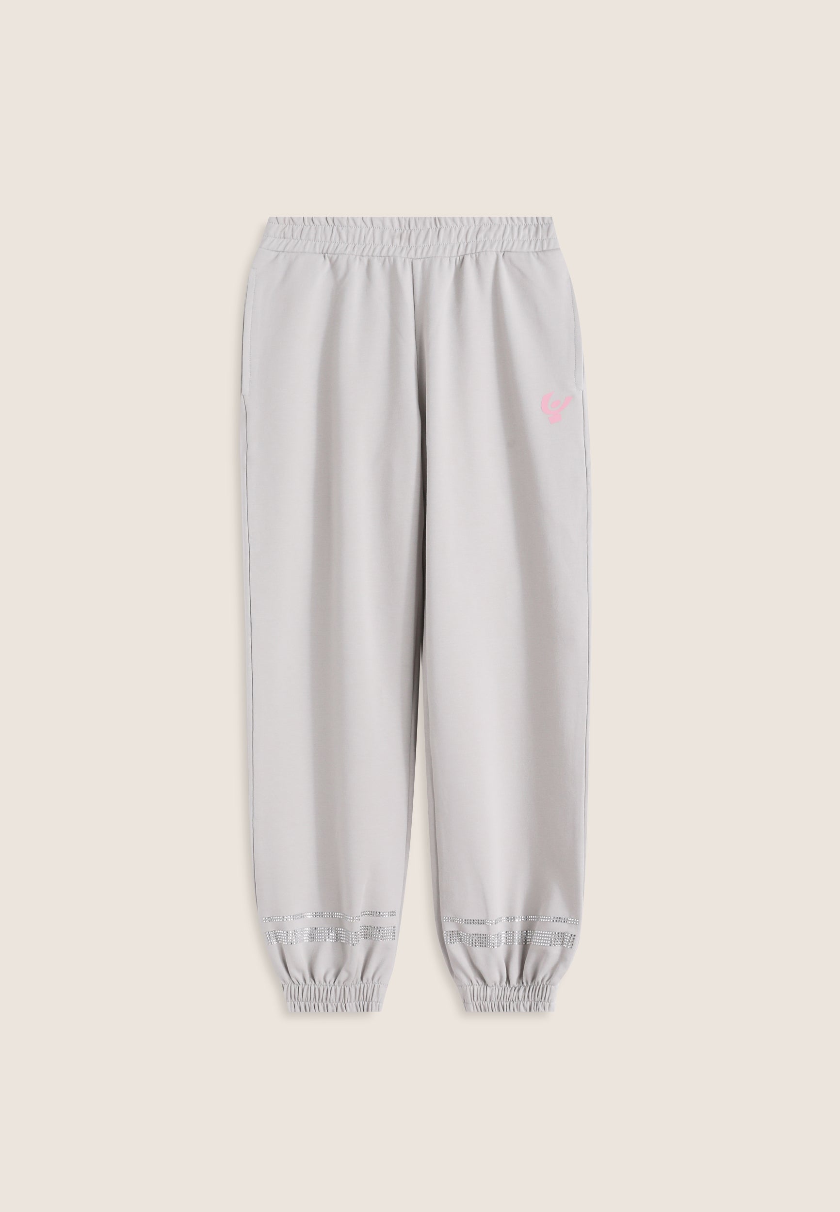 freddy-pantaloni-bambina-comfort-cotone-con-strass image 4