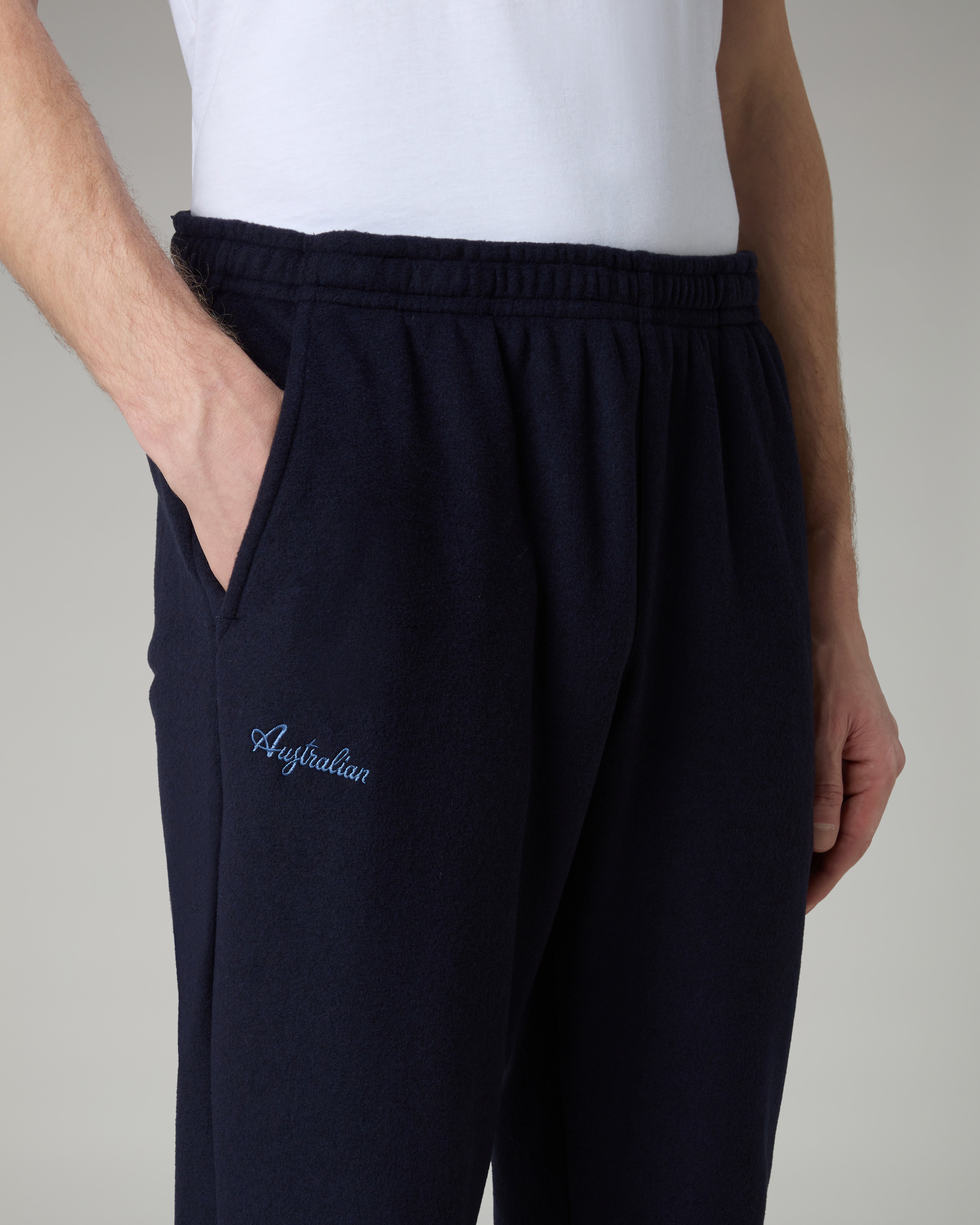 australian-color-block-softech-tracksuit-tuta-calda-blu-navy image 7