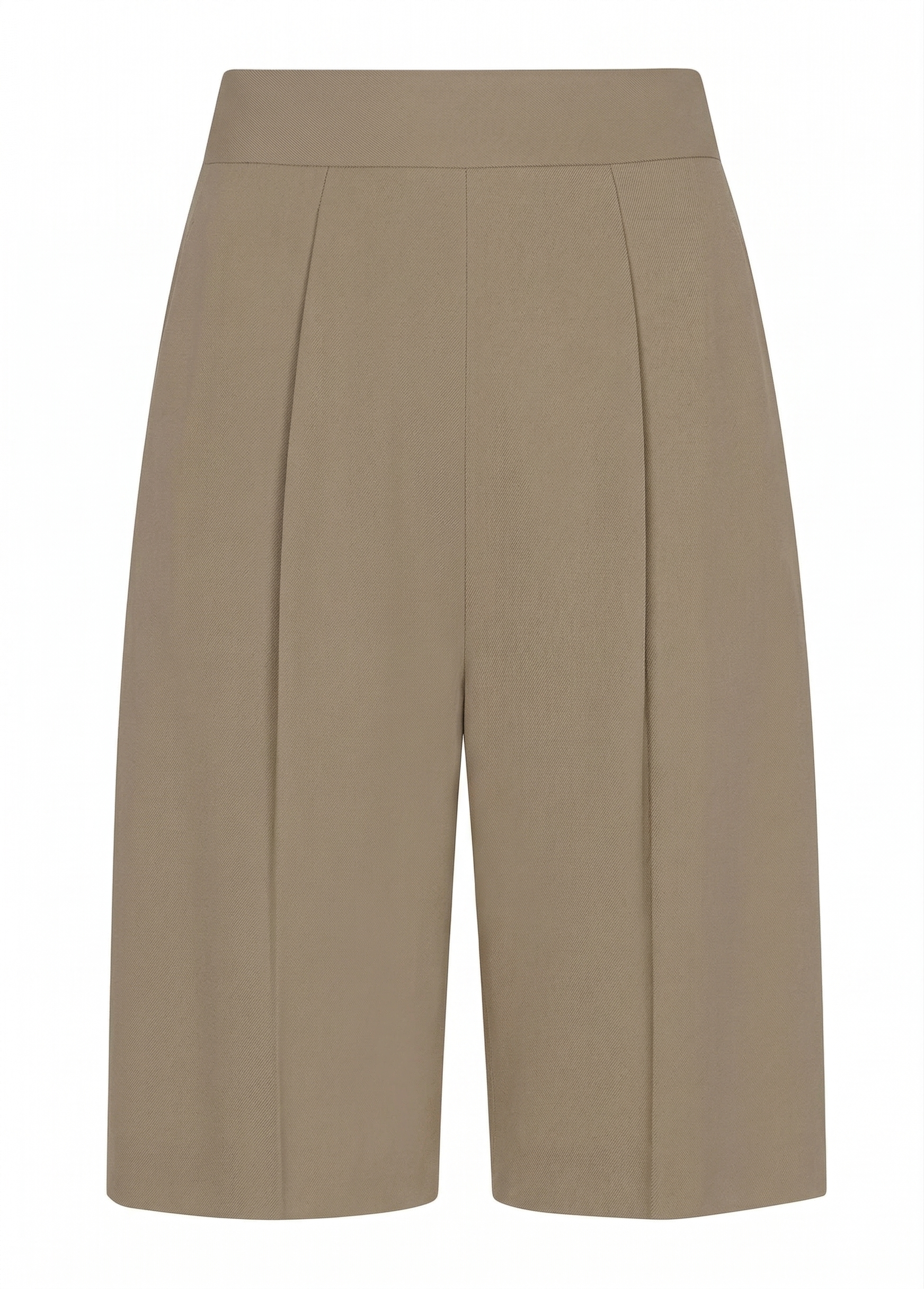 deha-d42306-shorts-plissettati-in-modal-soft-touch-marrone image 1