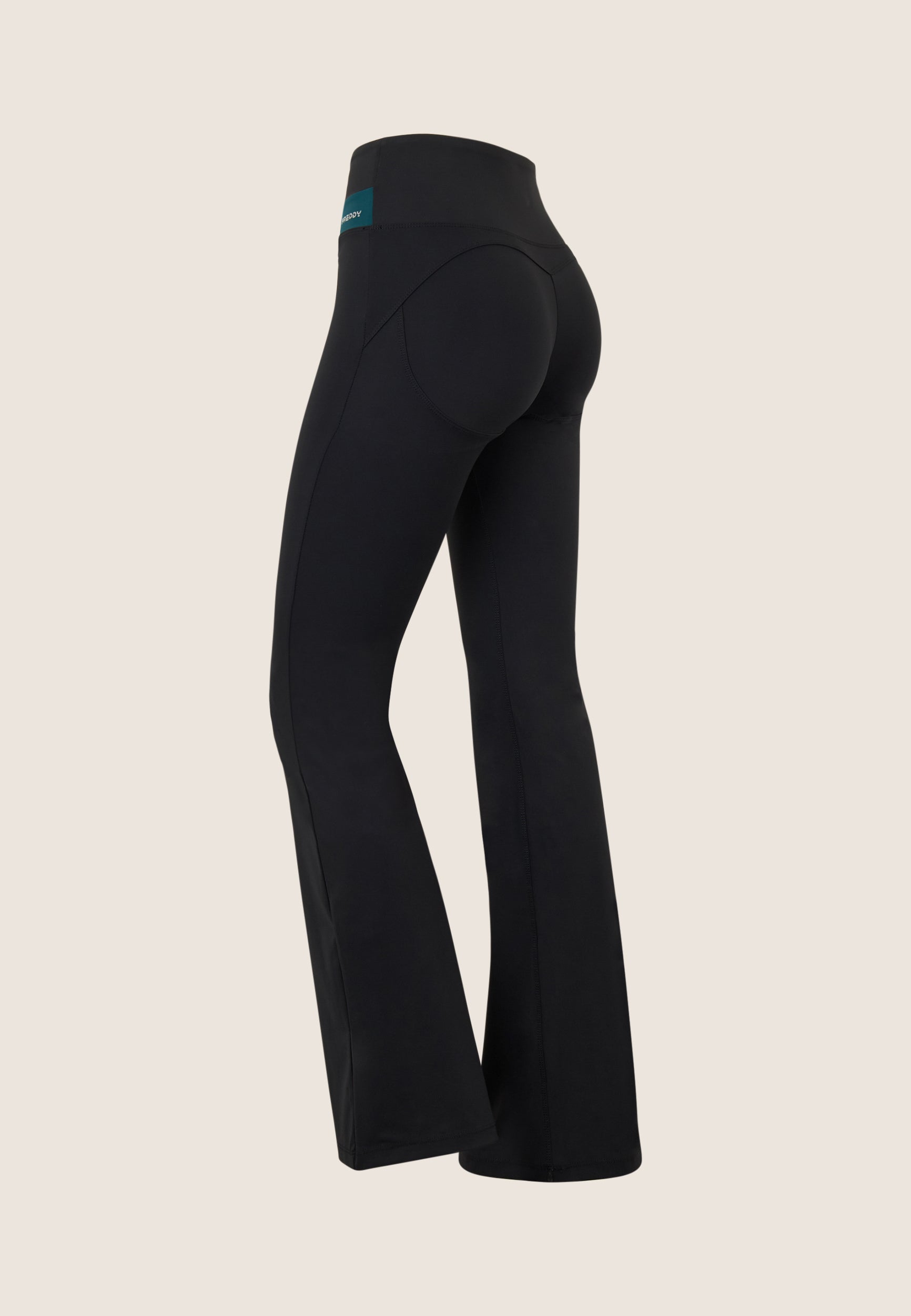 freddy-leggings-flare-wr-up-core-vita-altissima-inserti-a-contrasto image 6