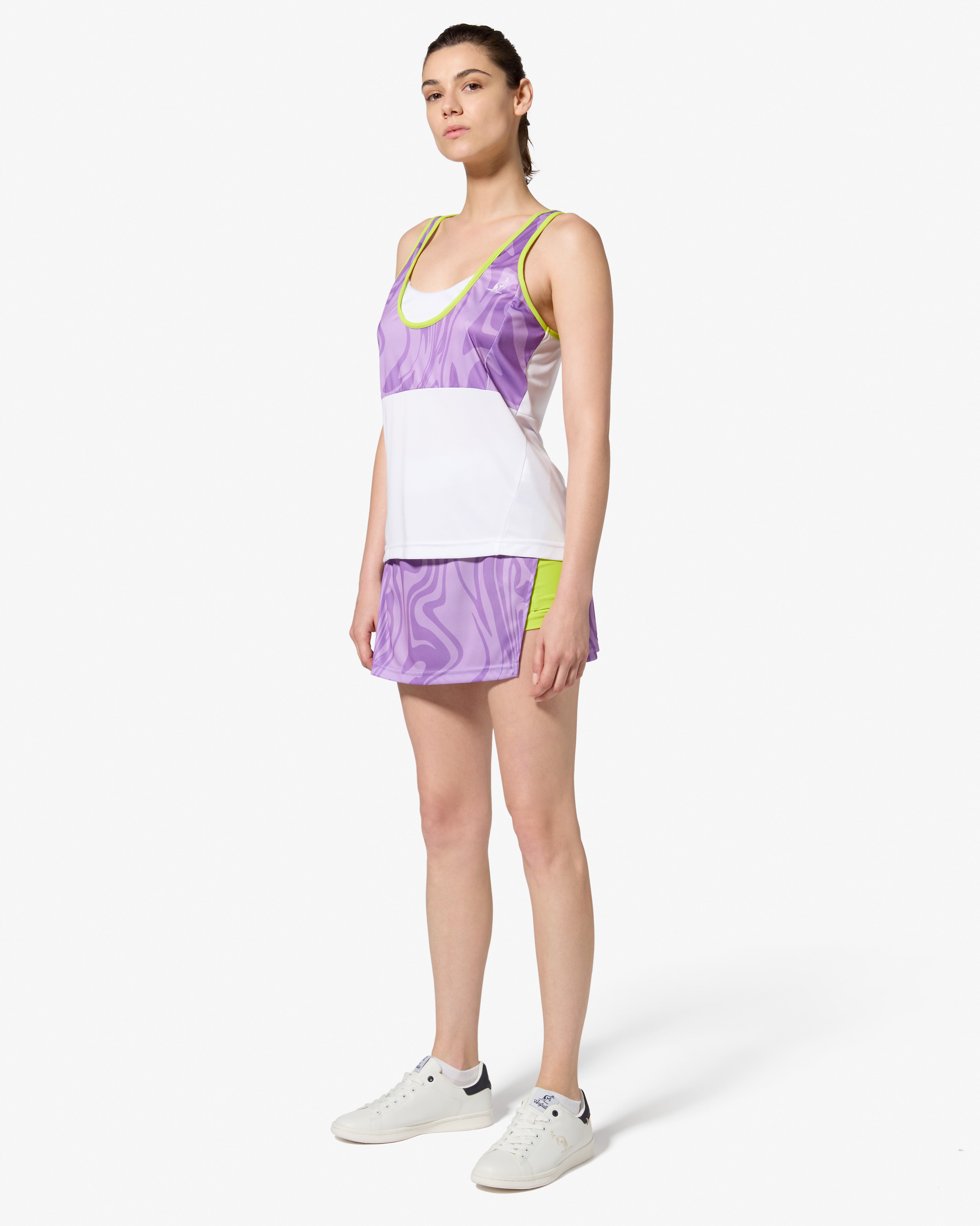 australian-ripple-tank-top-bianco-canotta-ace-traspirante-ergonomica image 2