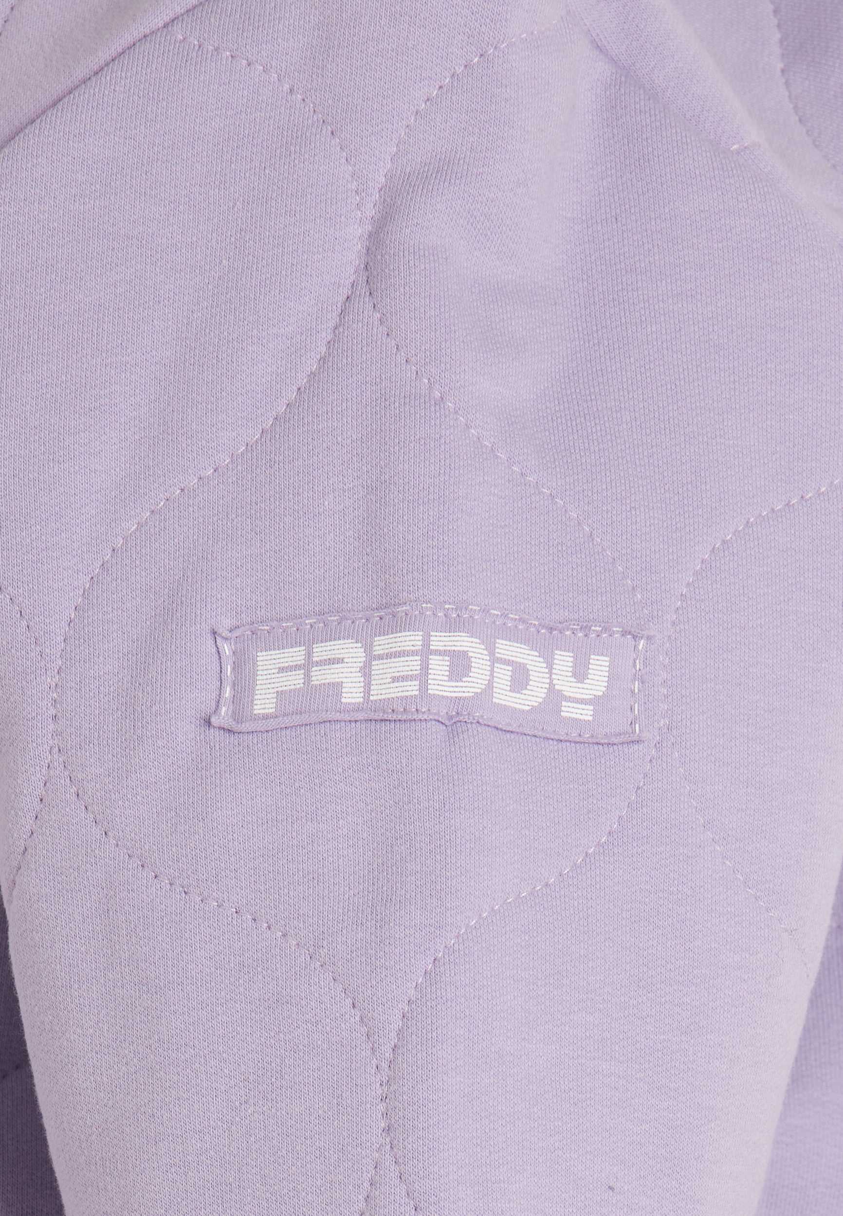 freddy-felpa-bambina-texturizzata-full-zip-collo-bomber image 6