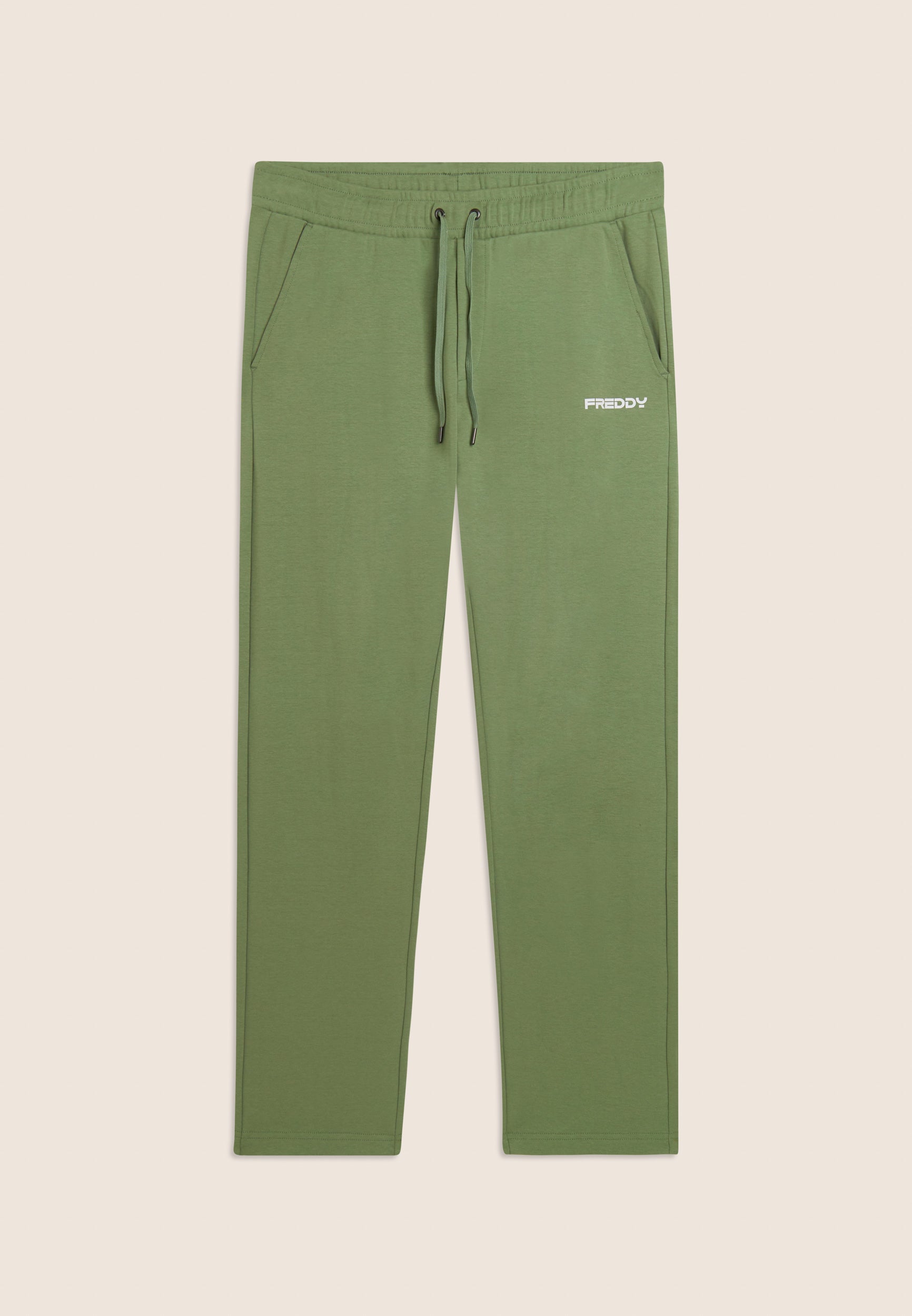 freddy-pantaloni-sportivi-cotone-gamba-dritta-con-coulisse-pantaloni-uomo-unisex image 5