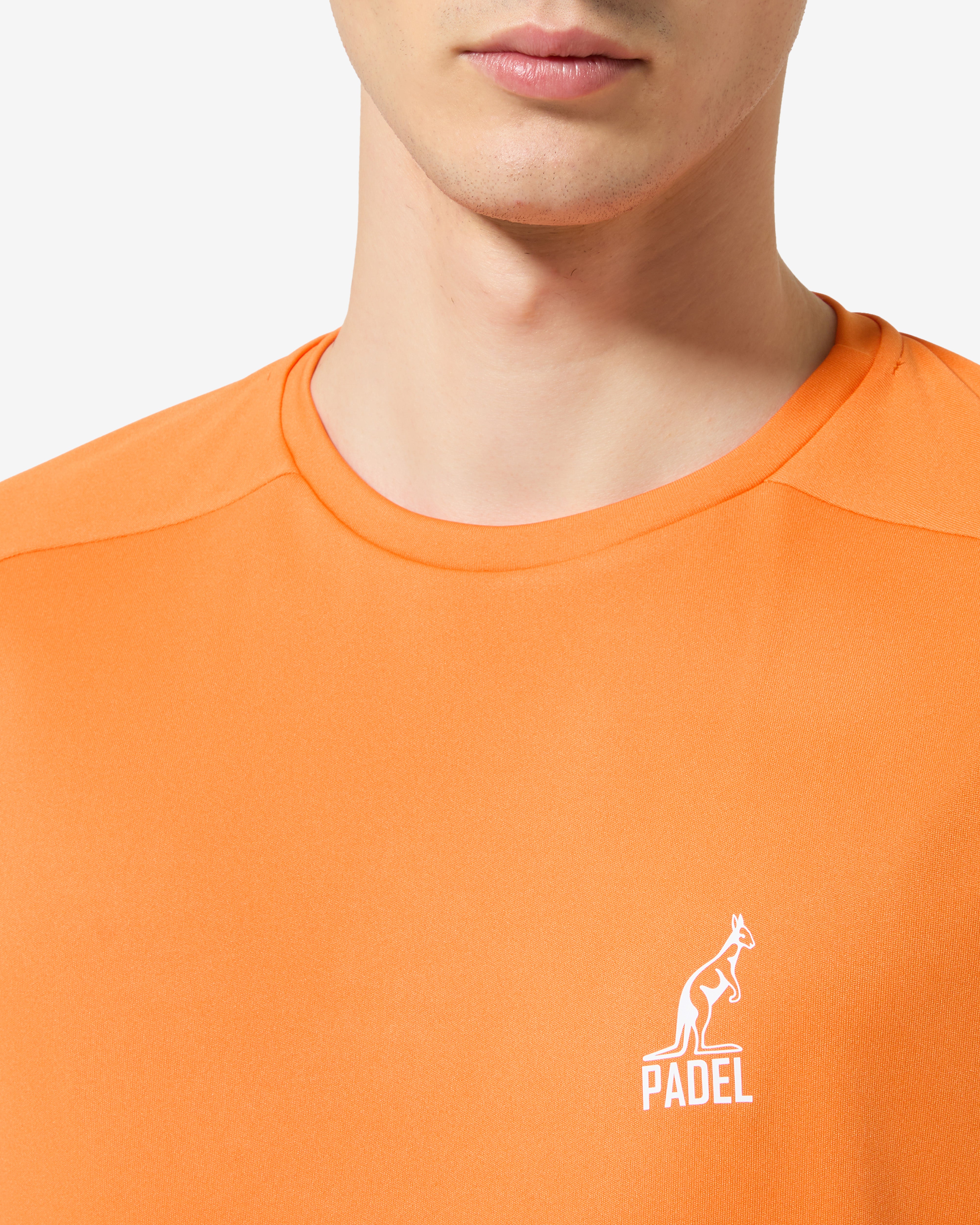 australian-easy-t-shirt-padel-arancio-acceso image 4
