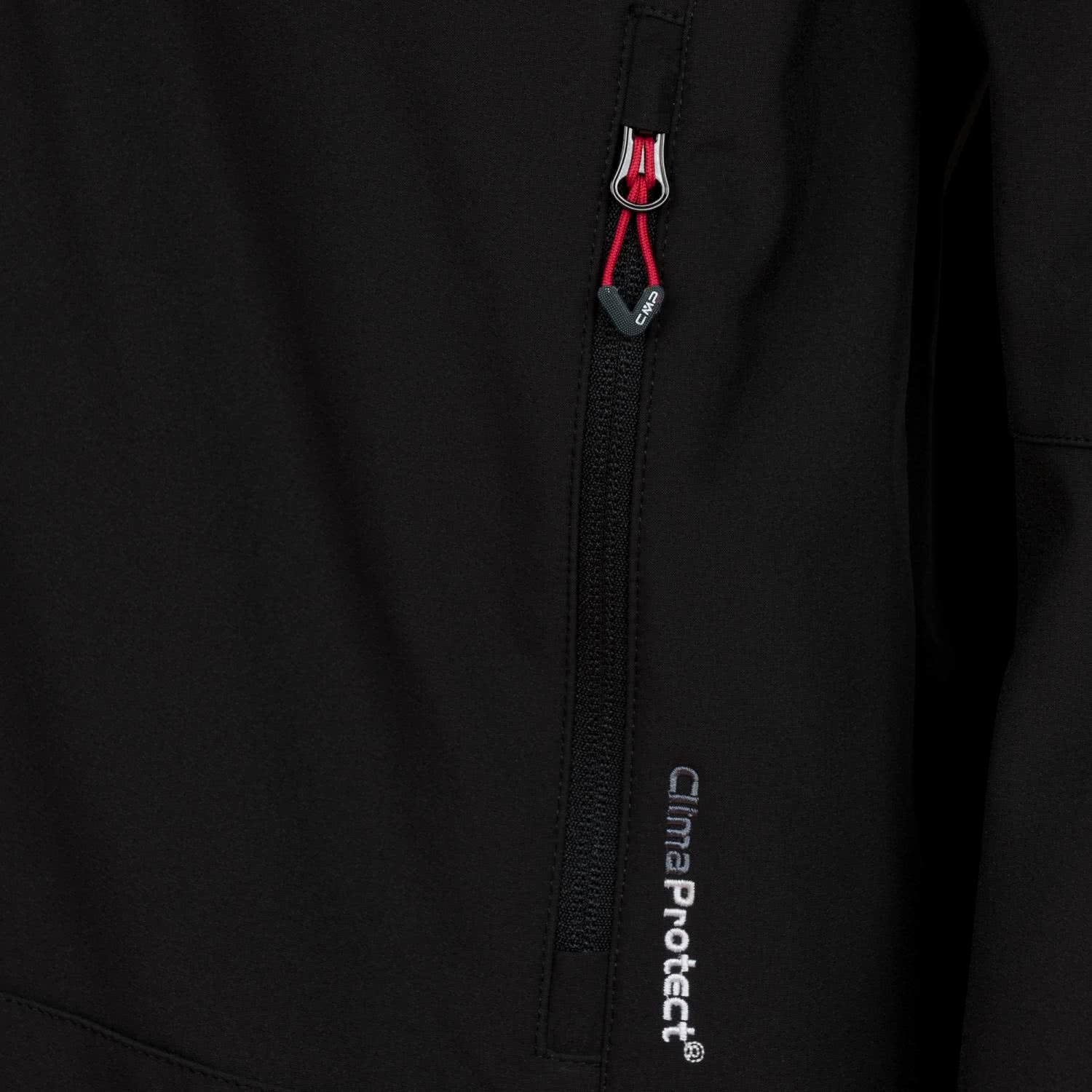 cmp-3a01787n-giacca-uomo-in-softshell-con-cappuccio-staccabile image 2