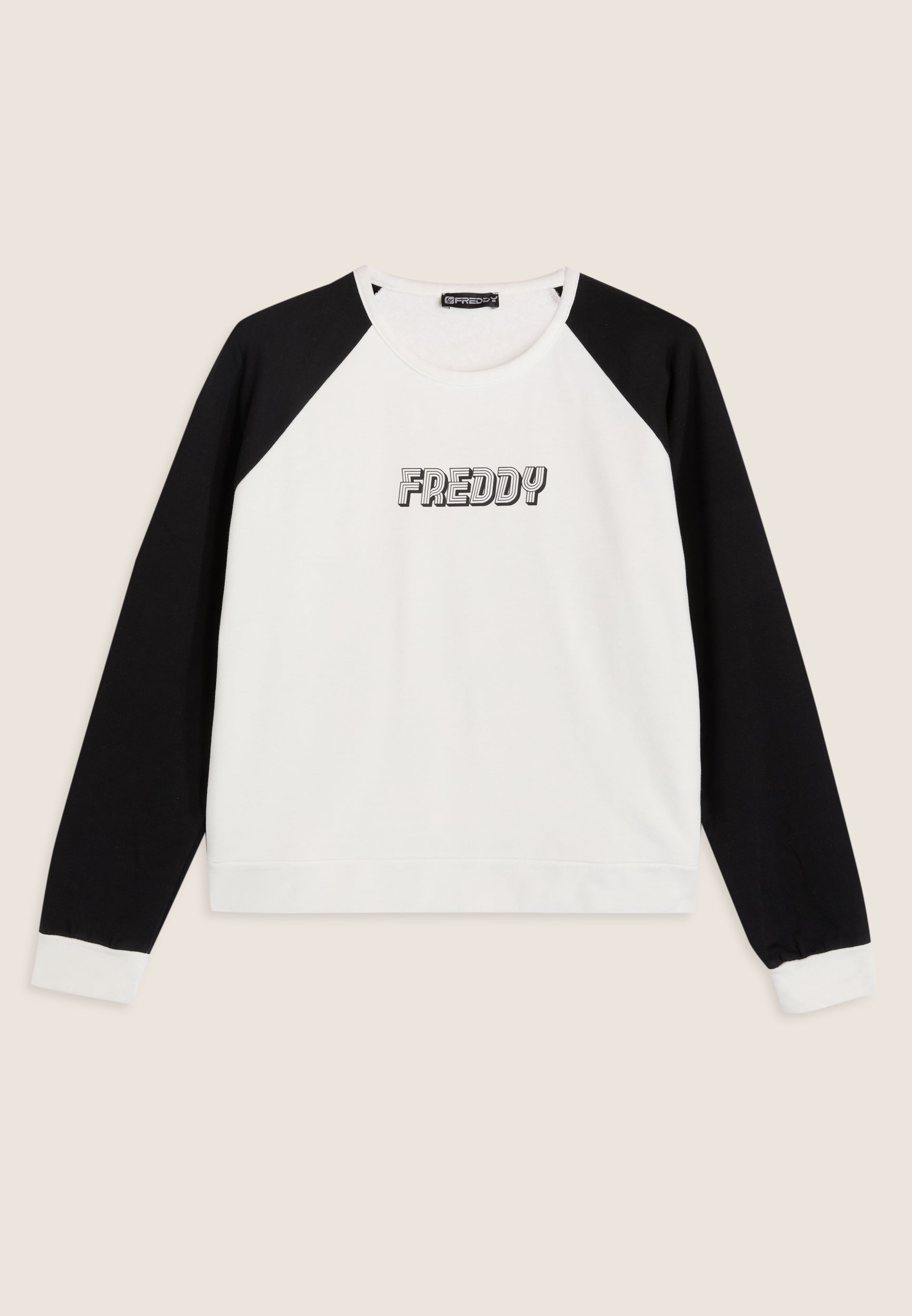 freddy-felpa-cropped-bicolore-maniche-raglan image 8