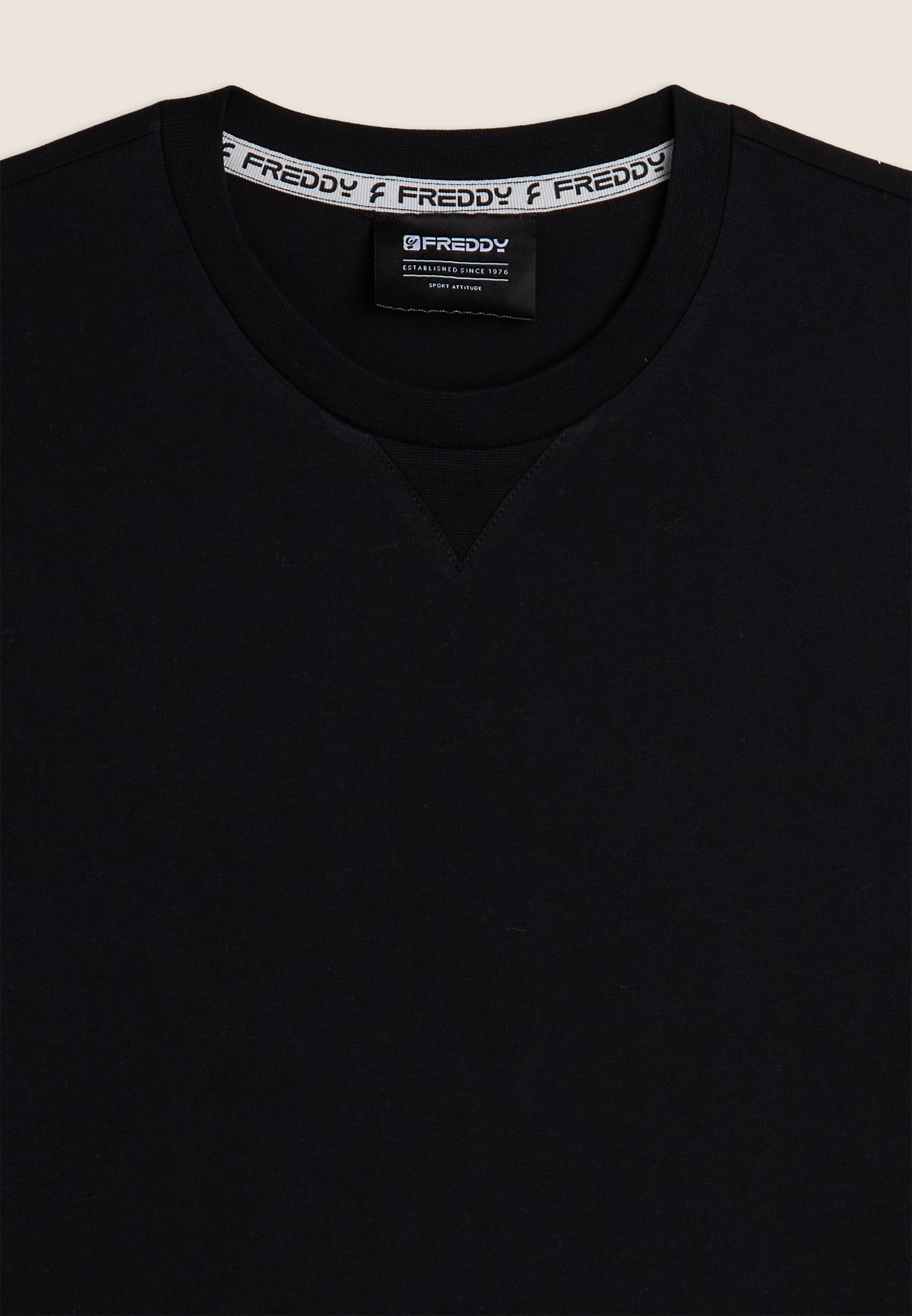 freddy-wr-up-t-shirt-manica-lunga-con-polsini-in-jersey-cotone image 3