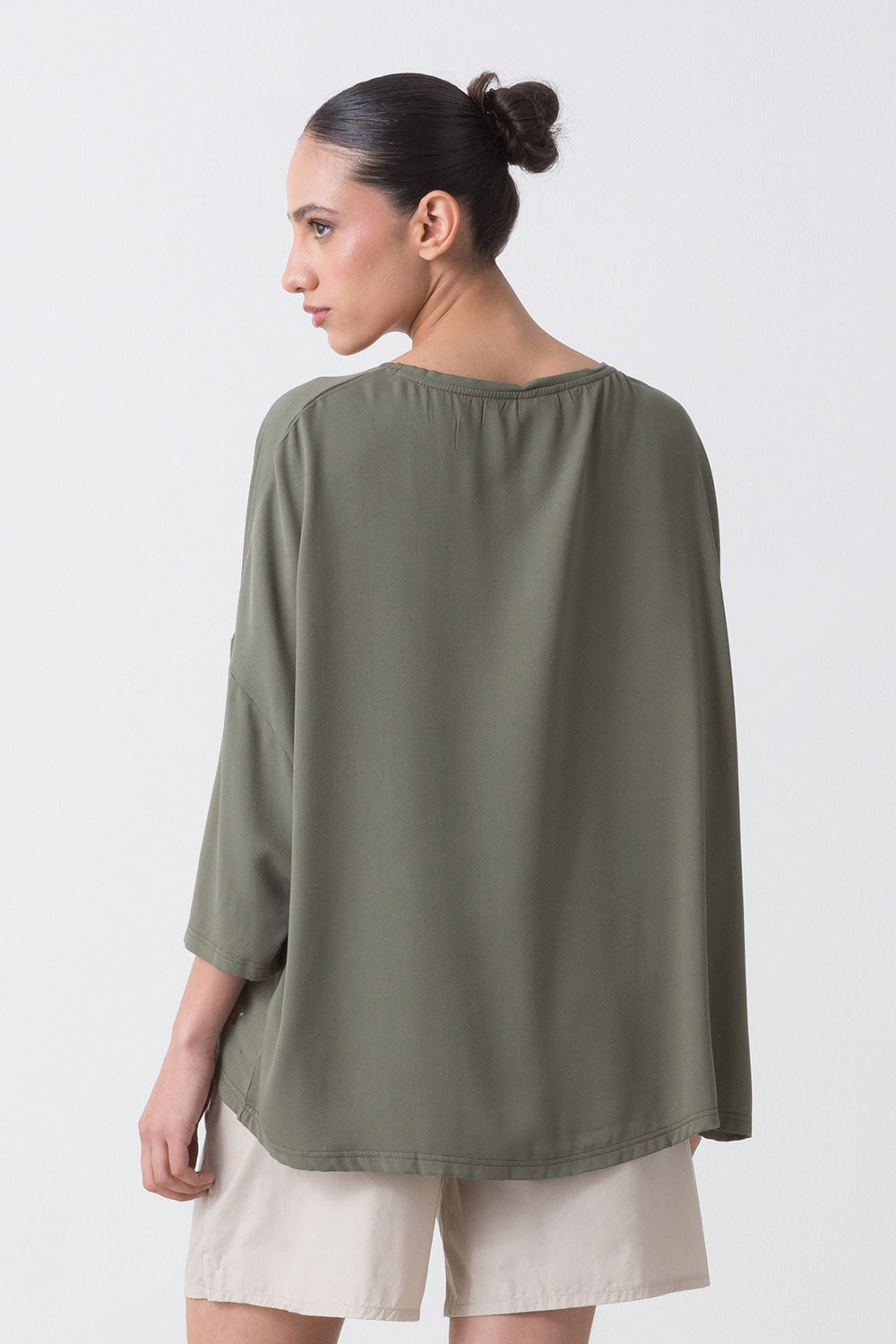 dimensione-danza-city-t-shirt-a-maniche-lunghe-in-popeline-viscosa-over image 3