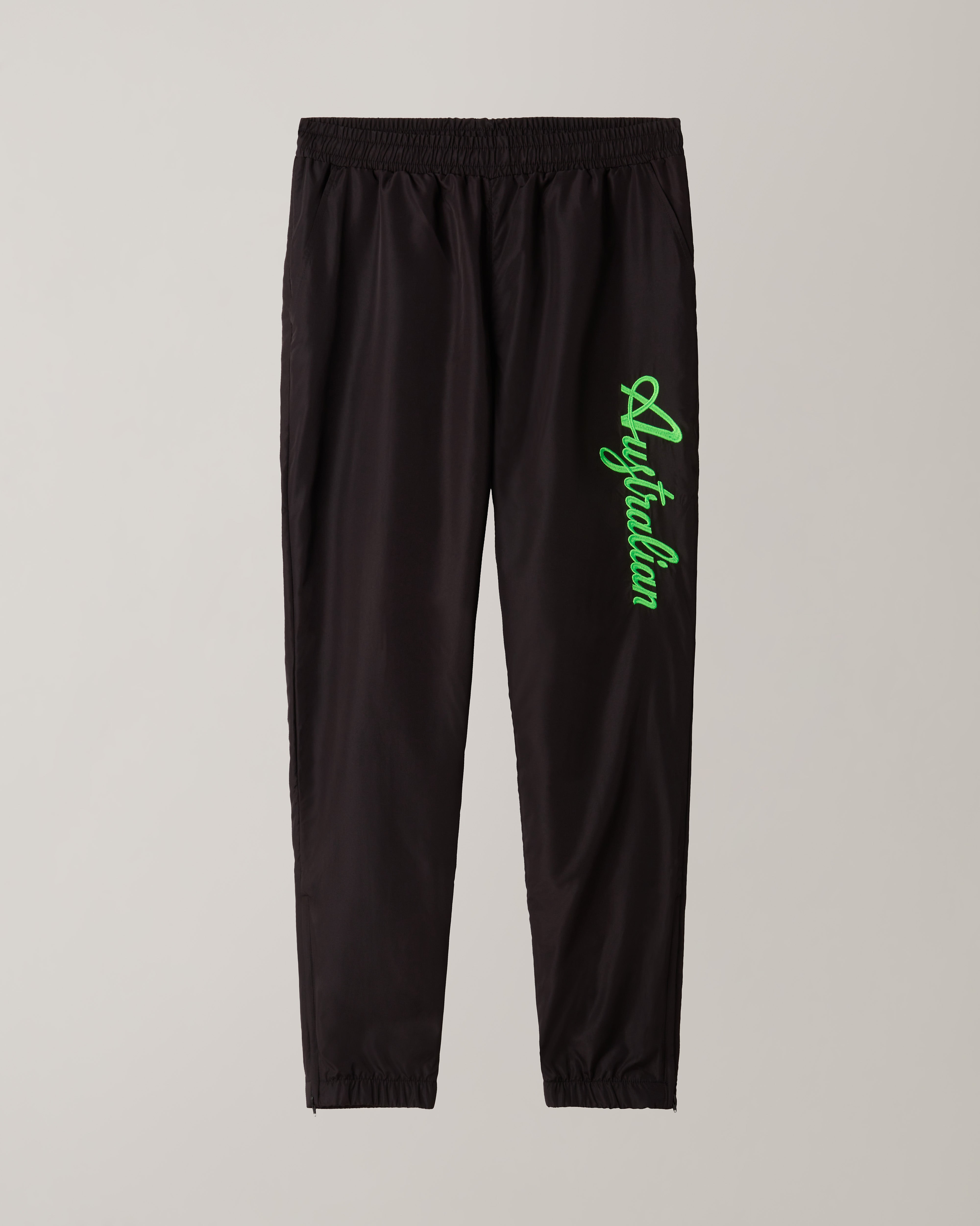 australian-logo-smash-pantalone-sportivo-nero-foderato image 7
