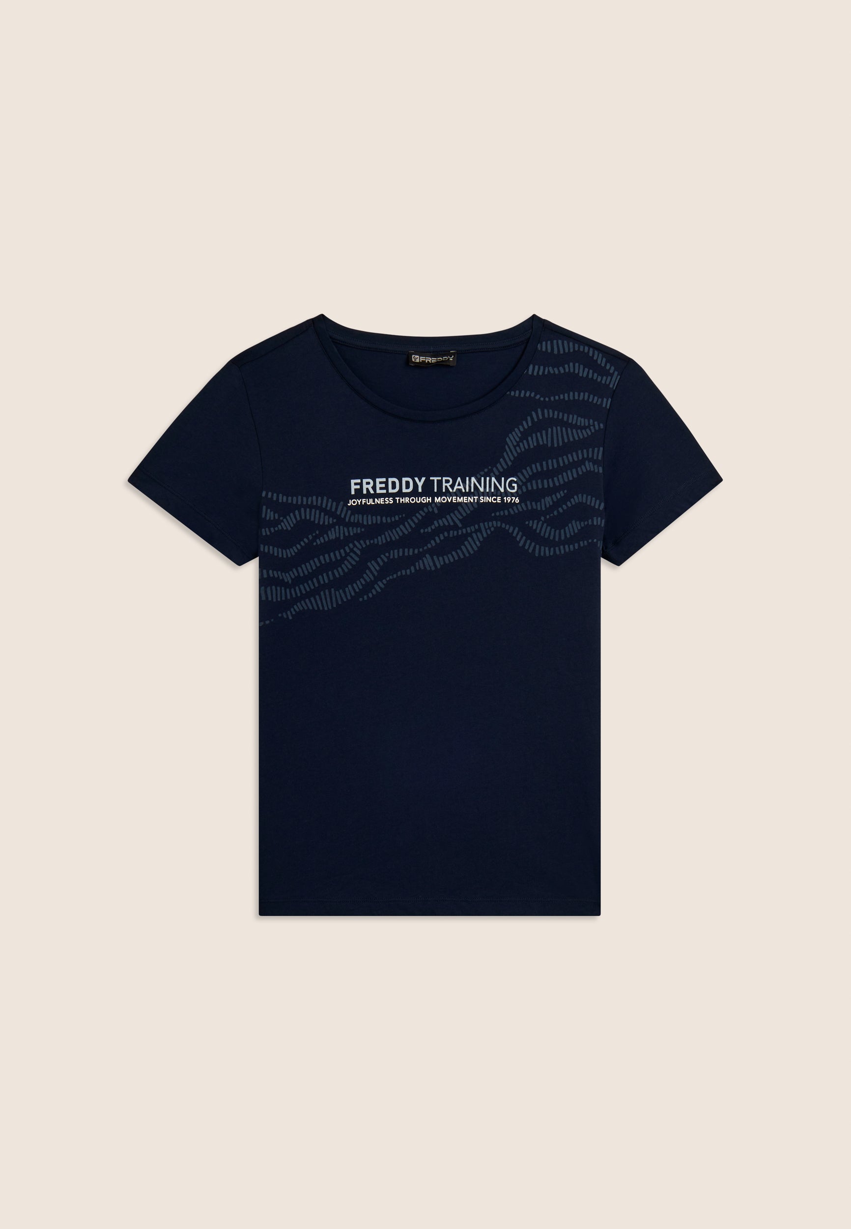 freddy-training-t-shirt-con-motivo-grafico-in-cotone image 5