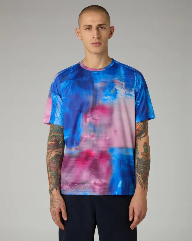 australian-klee-t-shirt-t-shirt-ace-all-over-blu-navy image 1