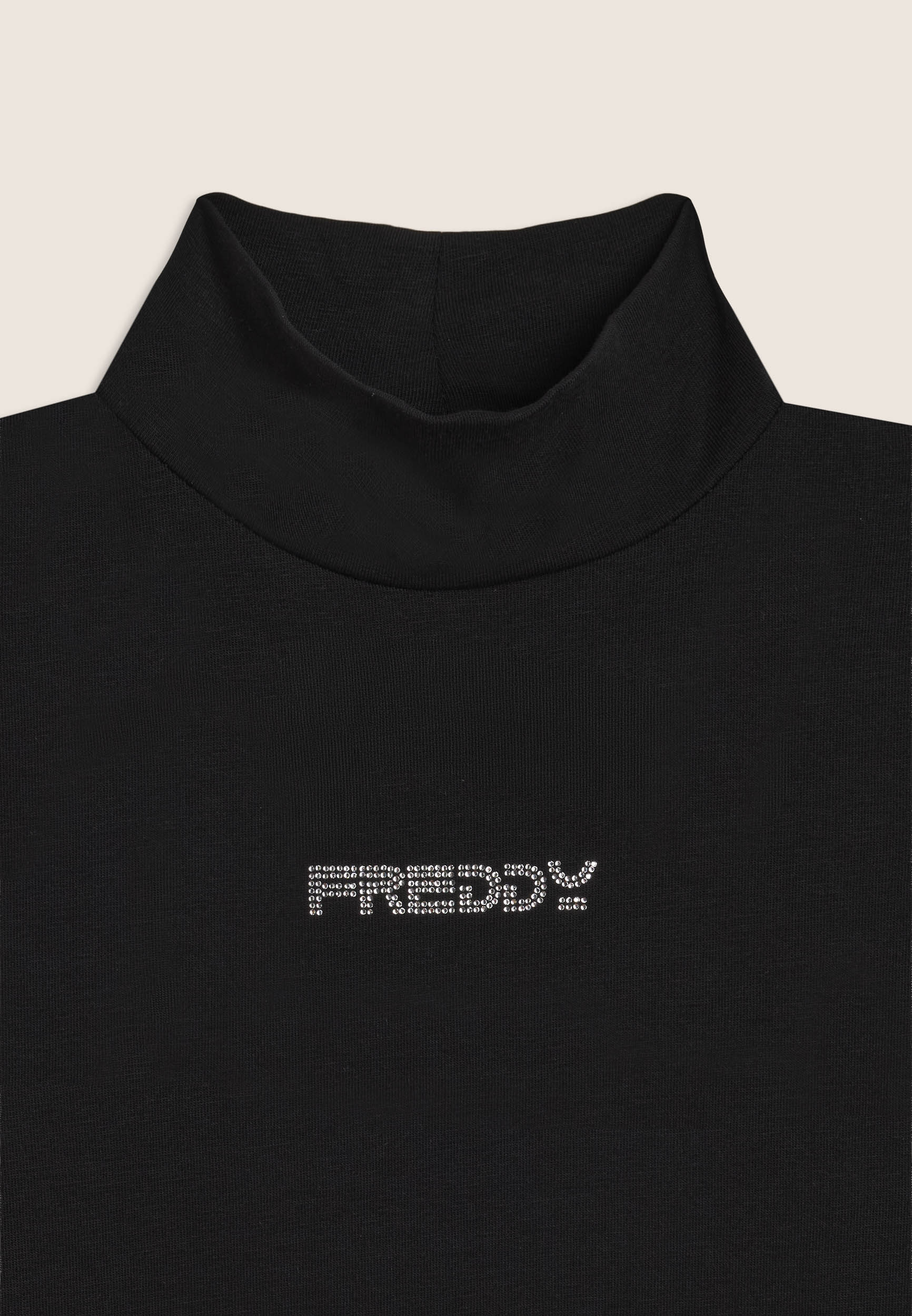 freddy-body-junior-a-lupetto-maniche-lunghe-con-logo-in-strass image 3