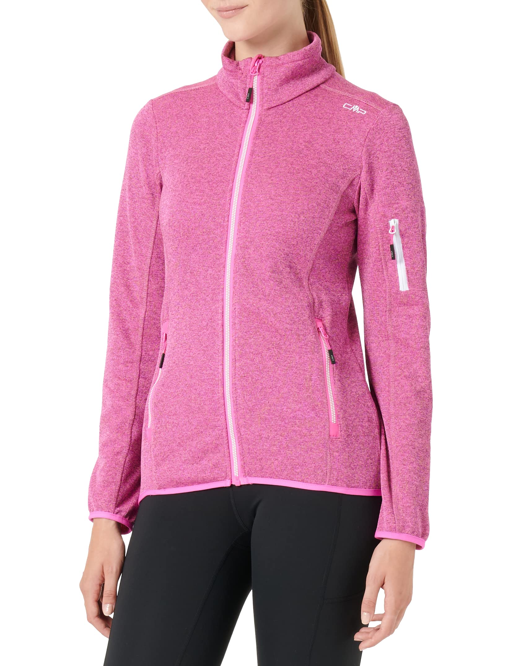 cmp-knit-tech-giacca-donna-giacca-pile-tecnico image 2