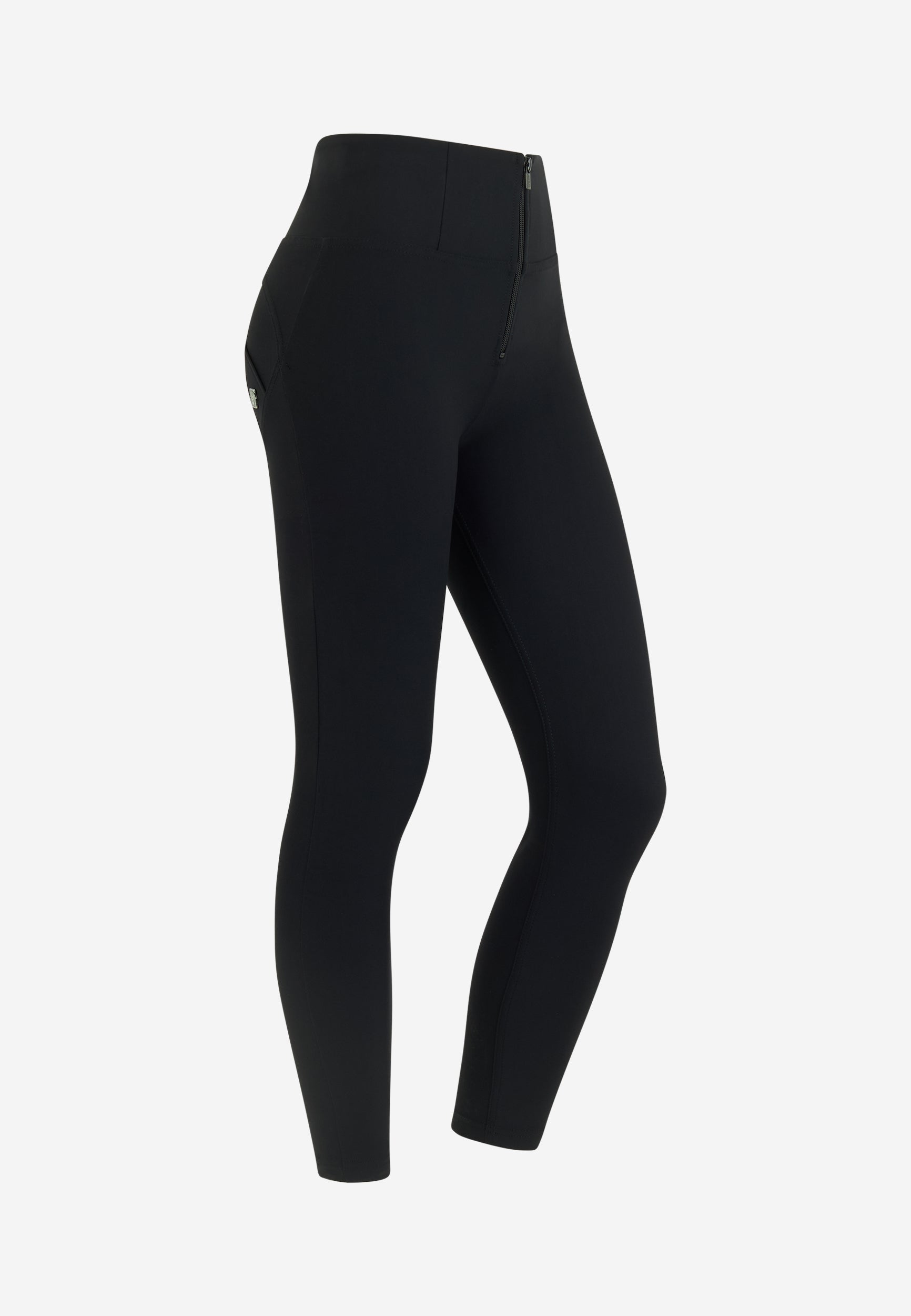 freddy-wr-up-push-up-superskinny-7-8-vita-alta-zip-pantaloni-modellanti-total-bl image 1