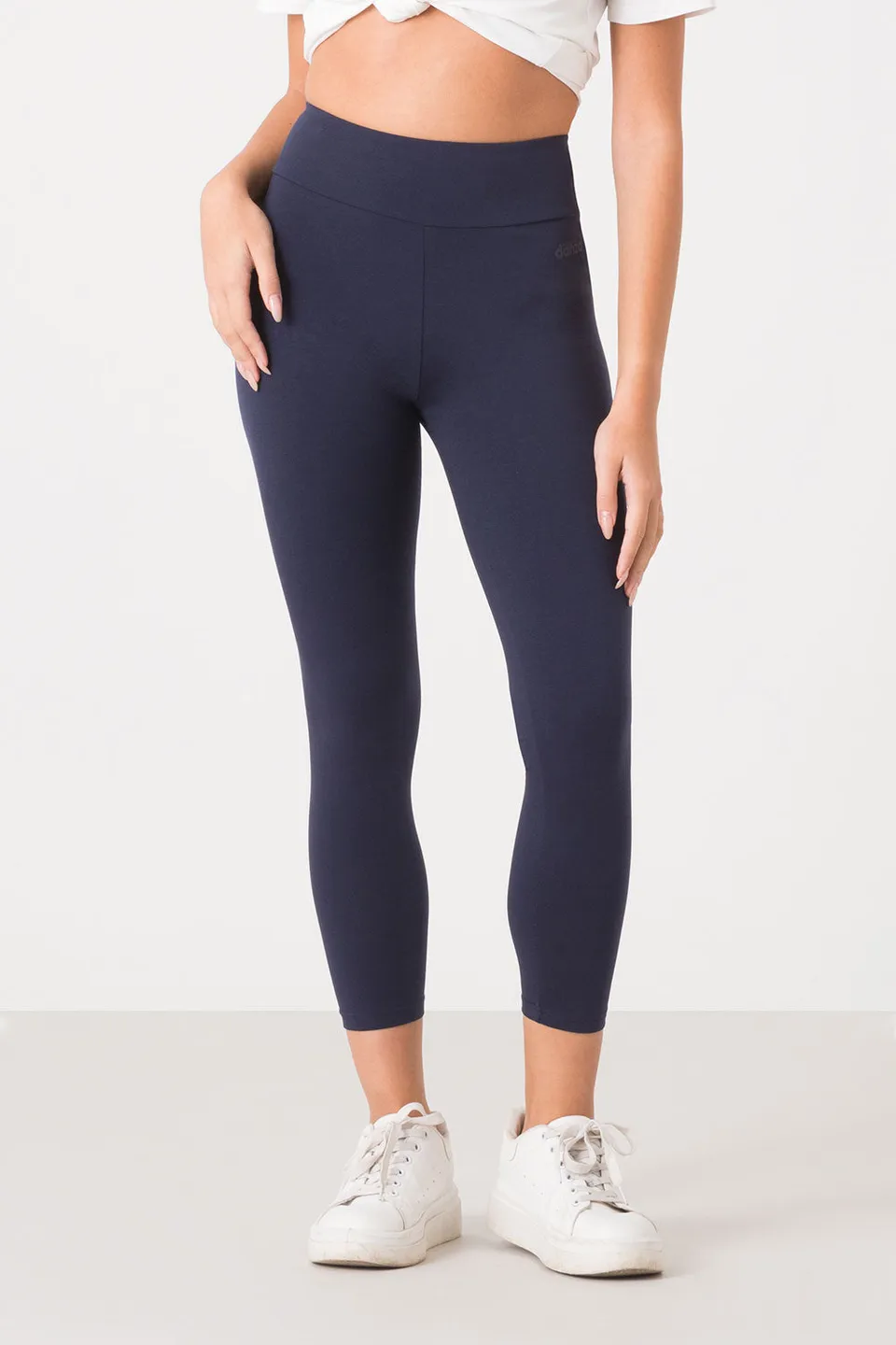 dimensione-danza-basic-leggings-7-8-donna-in-jersey-elasticizzato-vita-alta image 1