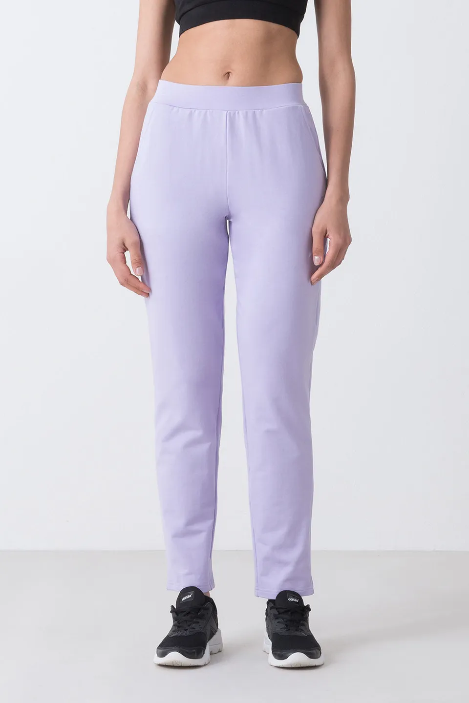 dimensione-danza-basic-pantalone-uomo-dritto-in-felpa-elasticizzata-con-logo image 1