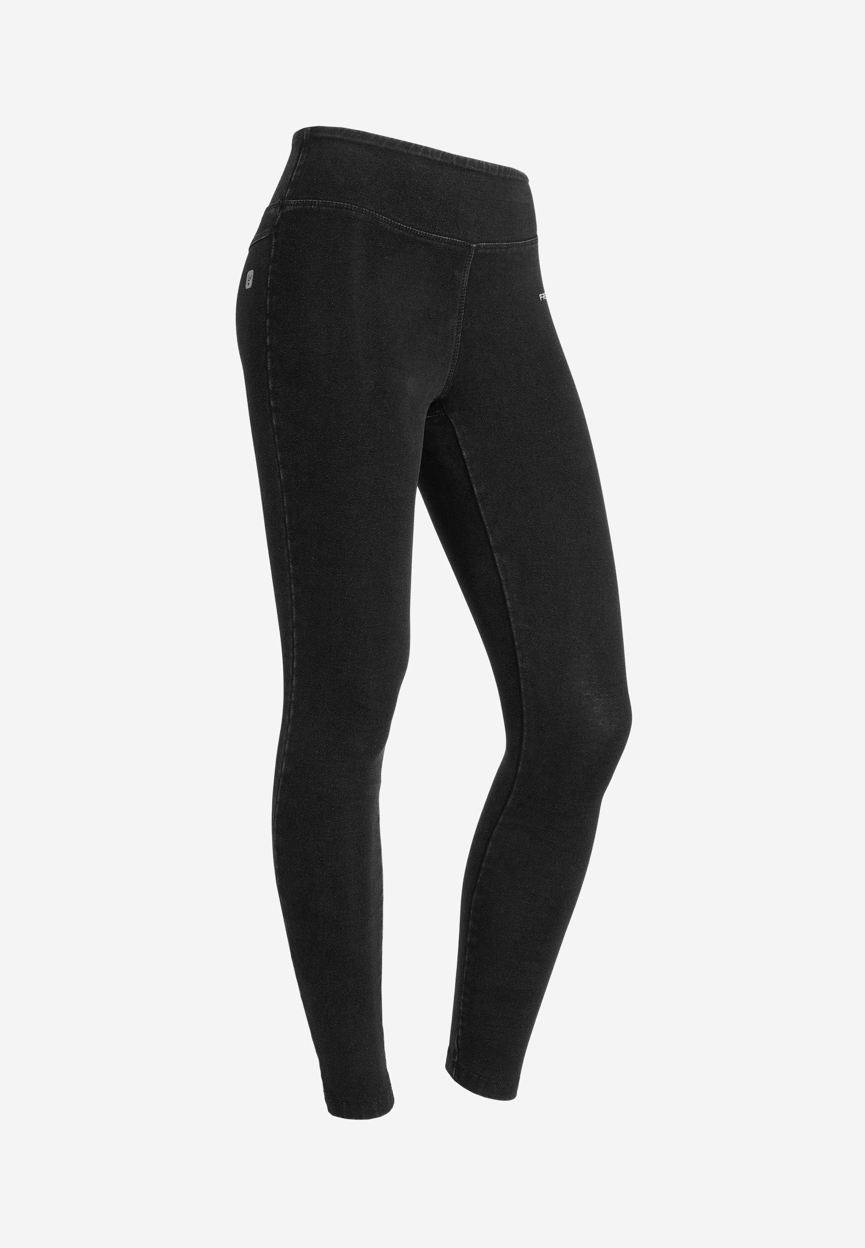 freddy-leggings-n-o-w-vita-media-jersey-effetto-denim-sostenibile image 6