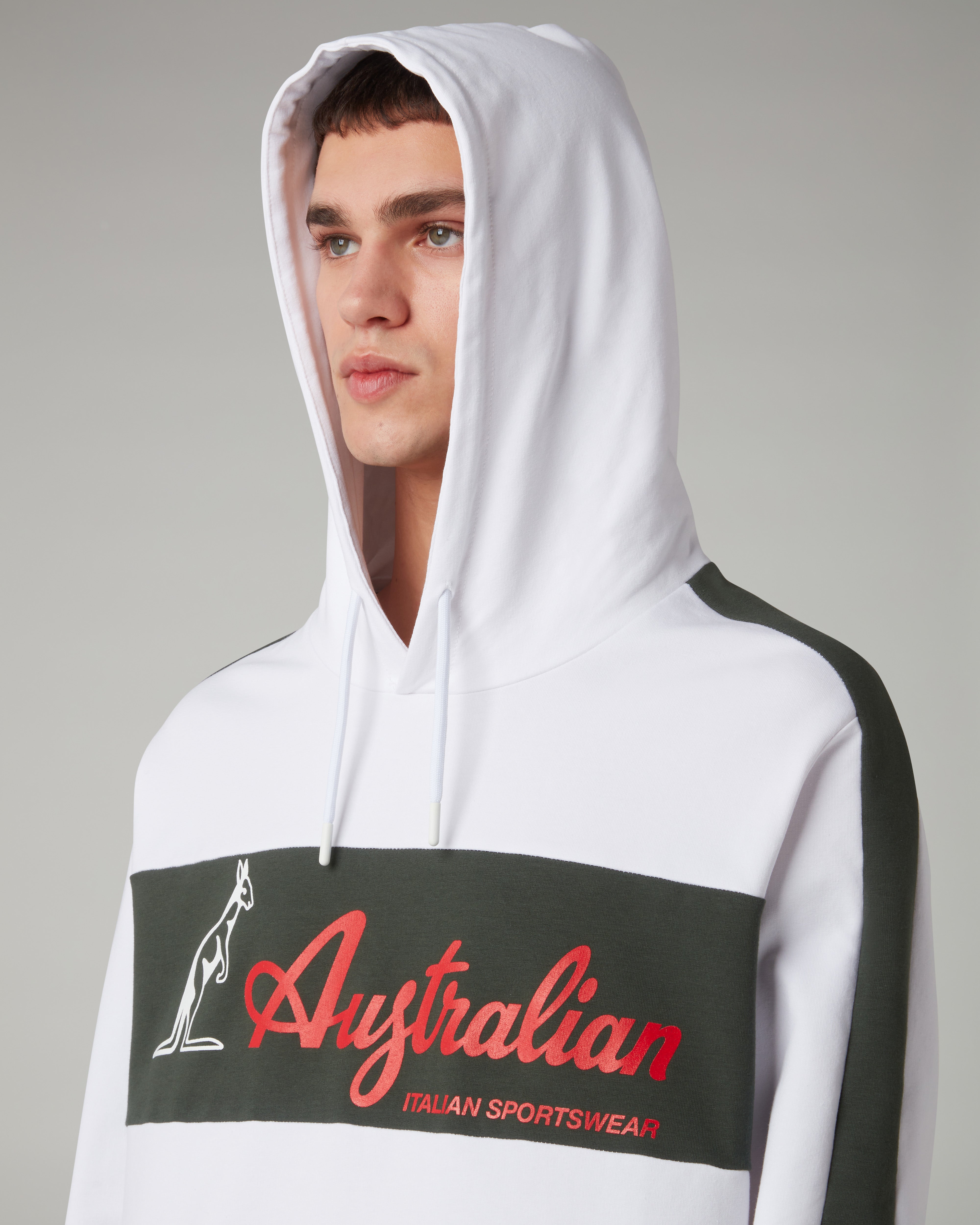 australian-elio-hoodie-felpa-con-cappuccio-uomo-bianca image 4