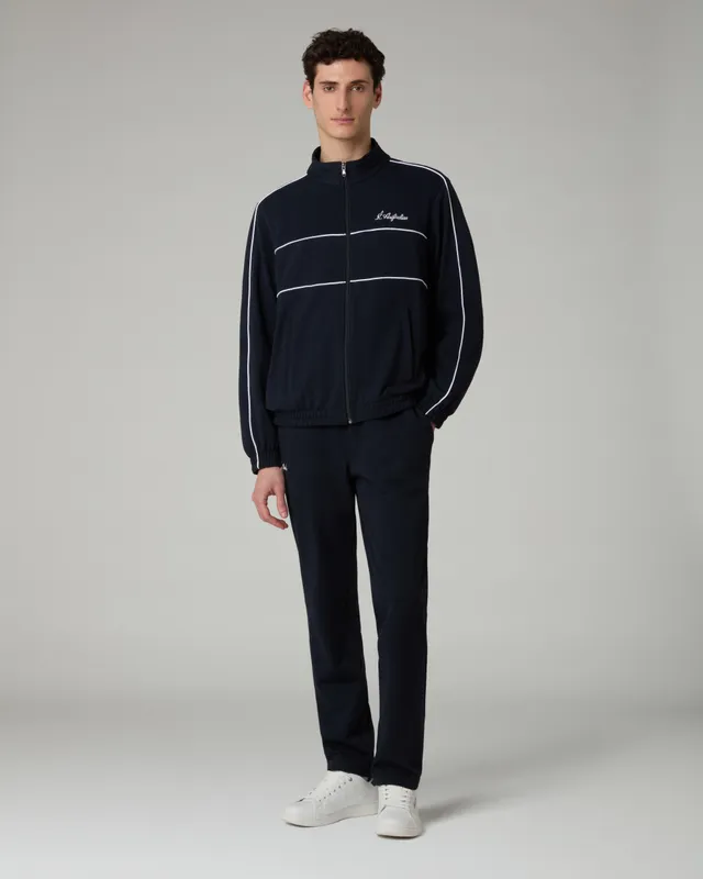australian-mycon-piquet-tracksuit-tuta-blu-navy-made-in-italy image 1