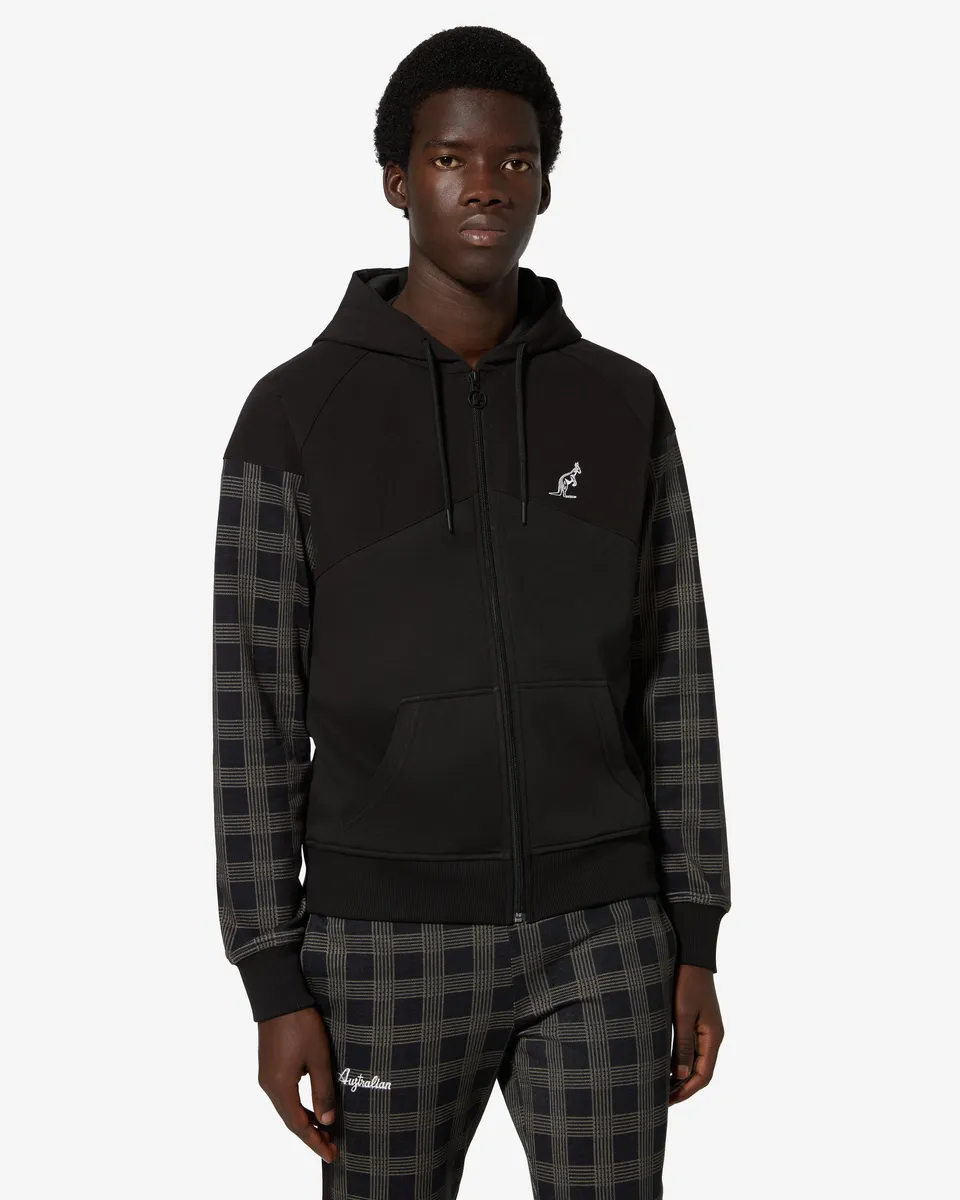 australian-horizon-track-jacket-felpa-con-cappuccio-nera image 1