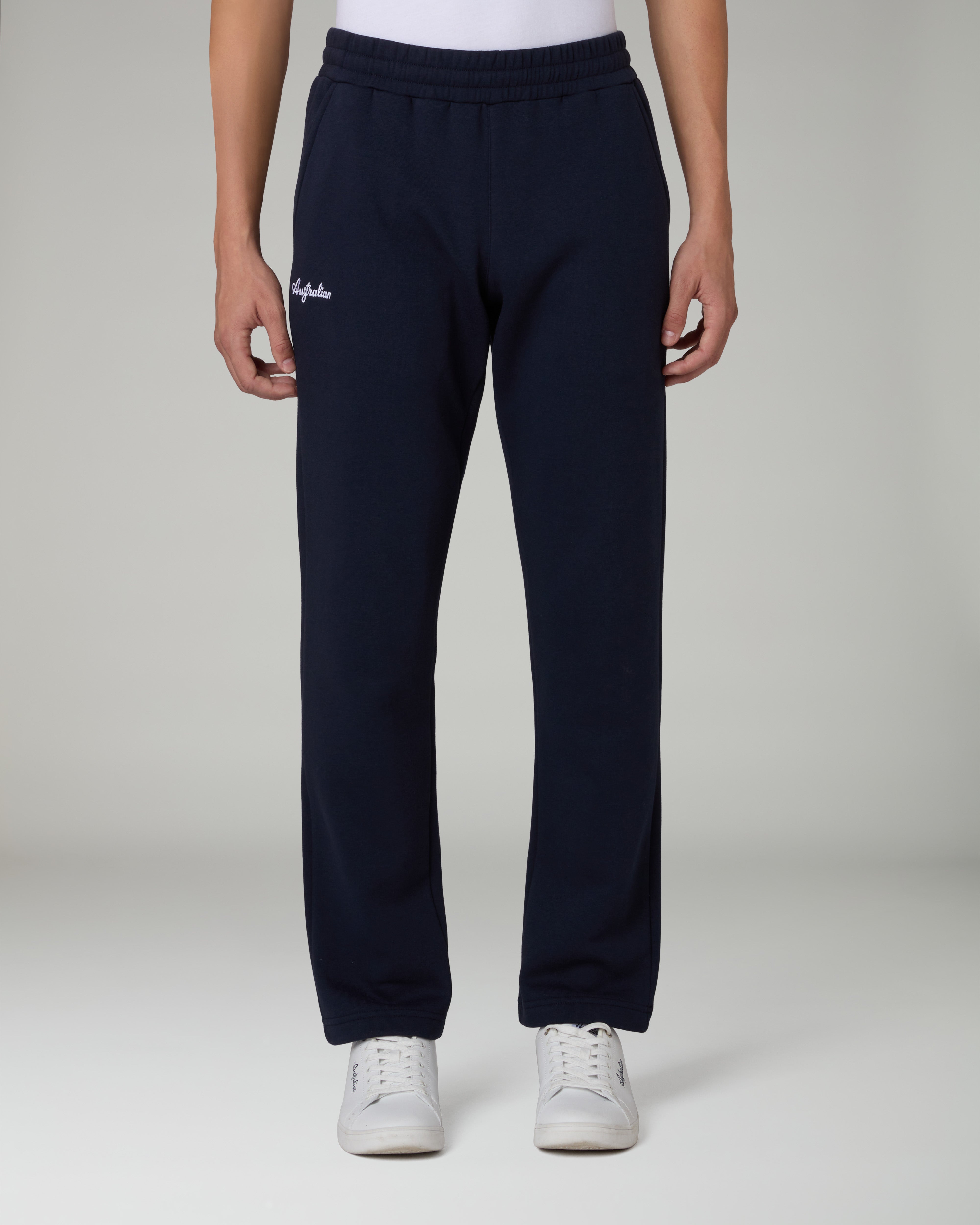 australian-essential-fleece-track-pant-eclipse-blue-in-felpa-invernale image 1