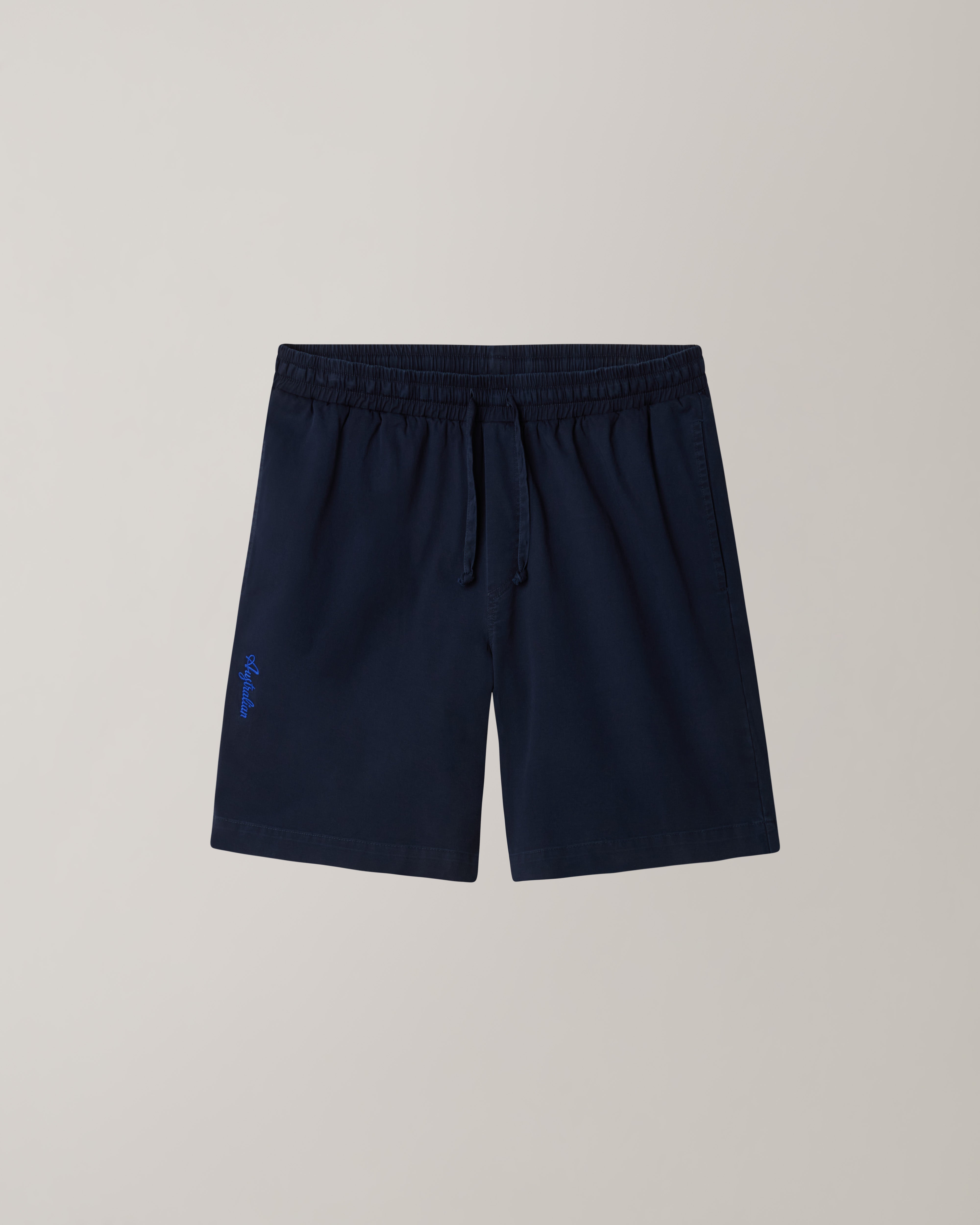 australian-doric-twill-short-short-cotone-uomo-eclipse-blue image 1