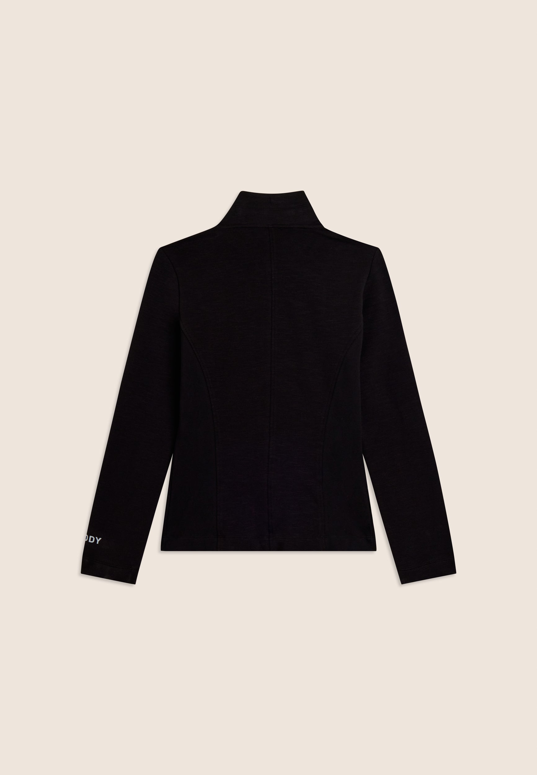 freddy-felpa-tessuto-fiammato-collo-alto-zip-coulisse-slim image 6