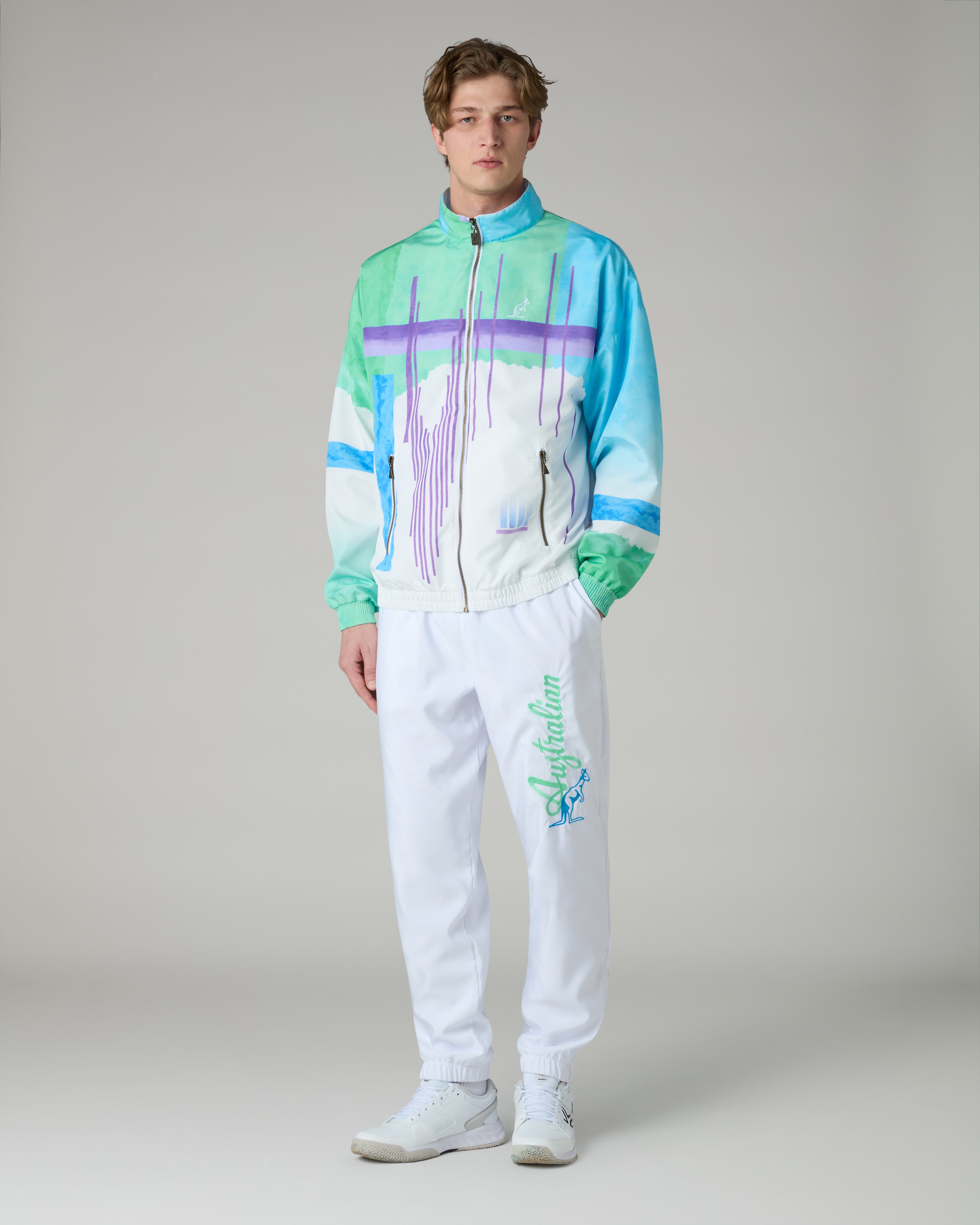 australian-goran-bumper-track-pant-pantalone-tuta-bianco image 2