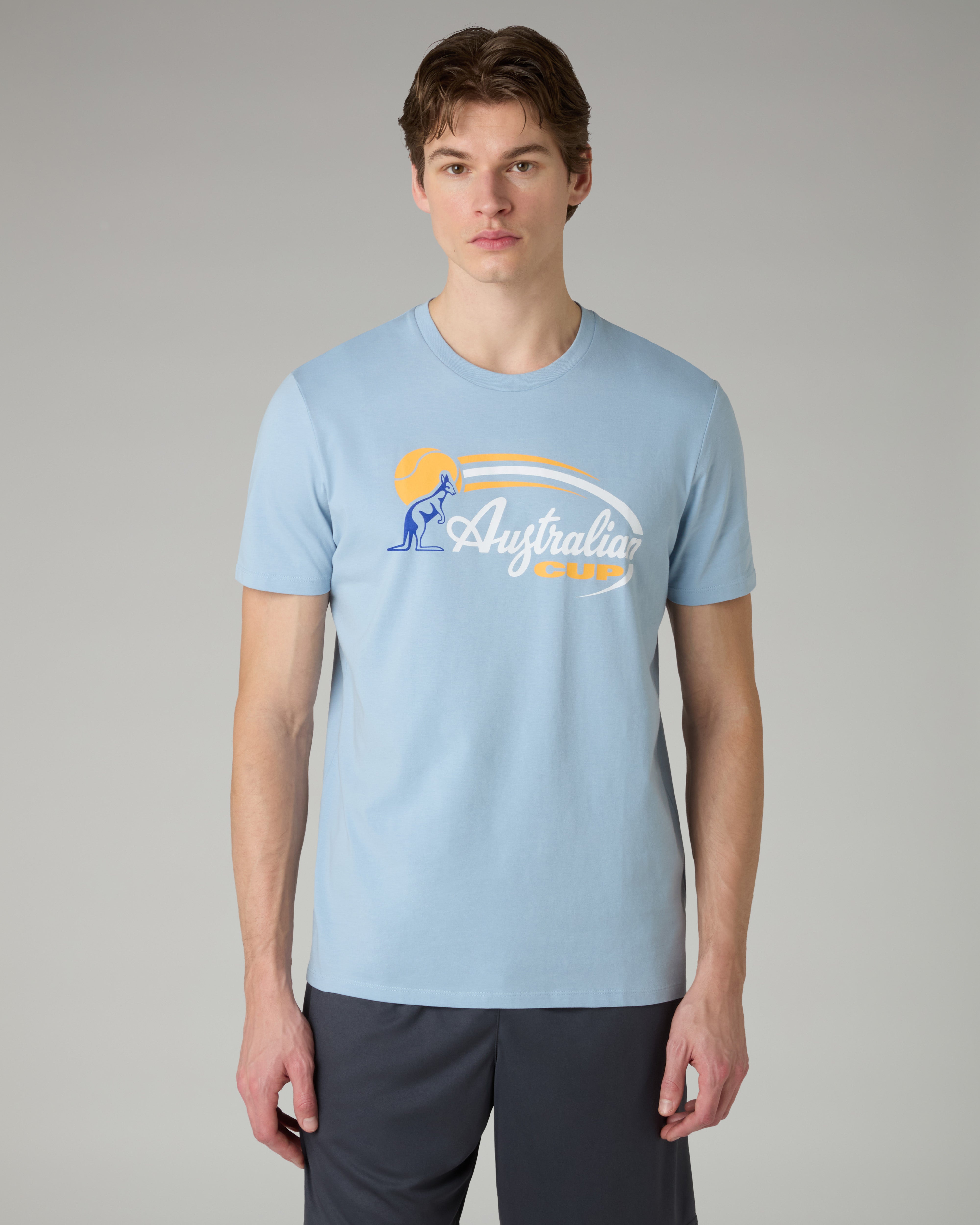 australian-cup-t-shirt-azzurro-pastello-regular-fit image 1
